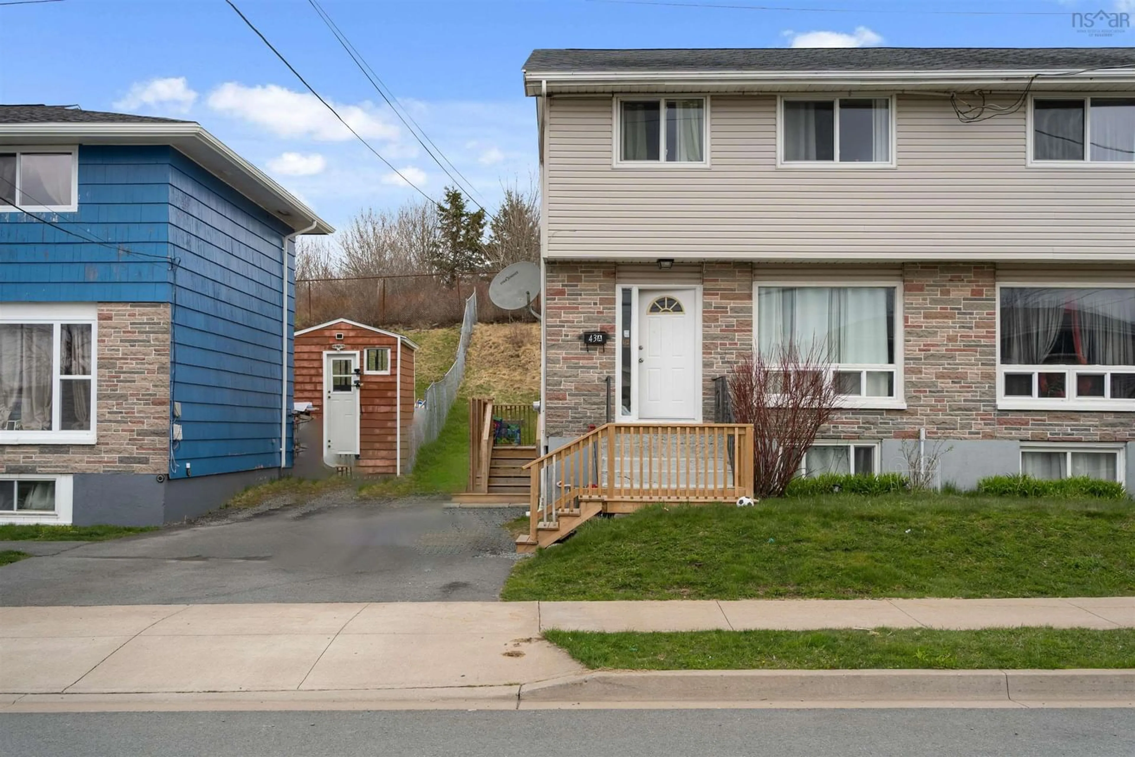 Frontside or backside of a home for 43A Kennedy Dr, Dartmouth Nova Scotia B2X 1N6