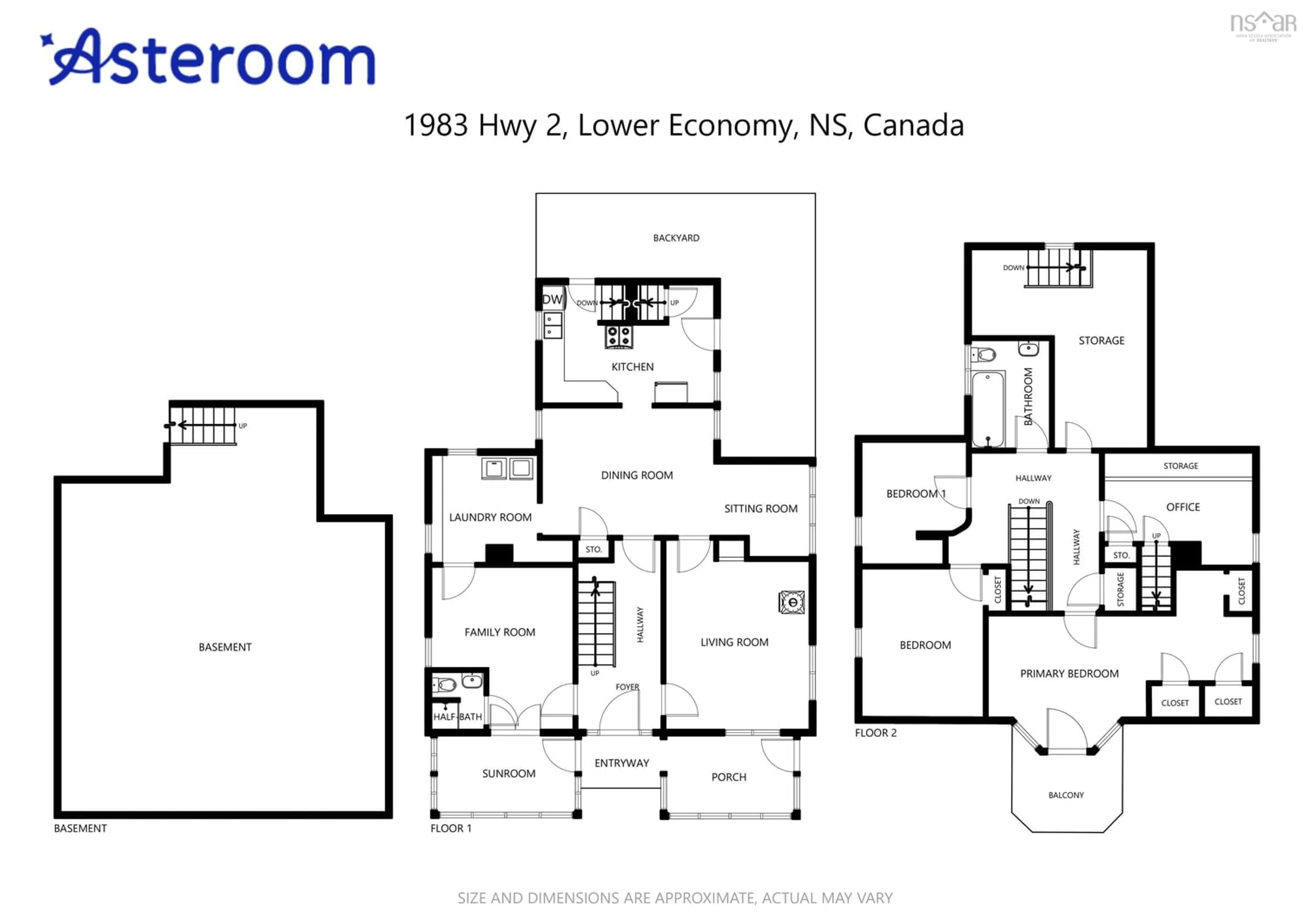 Floor plan for 1983 Highway 2, Lower Economy Nova Scotia B0M 1B0