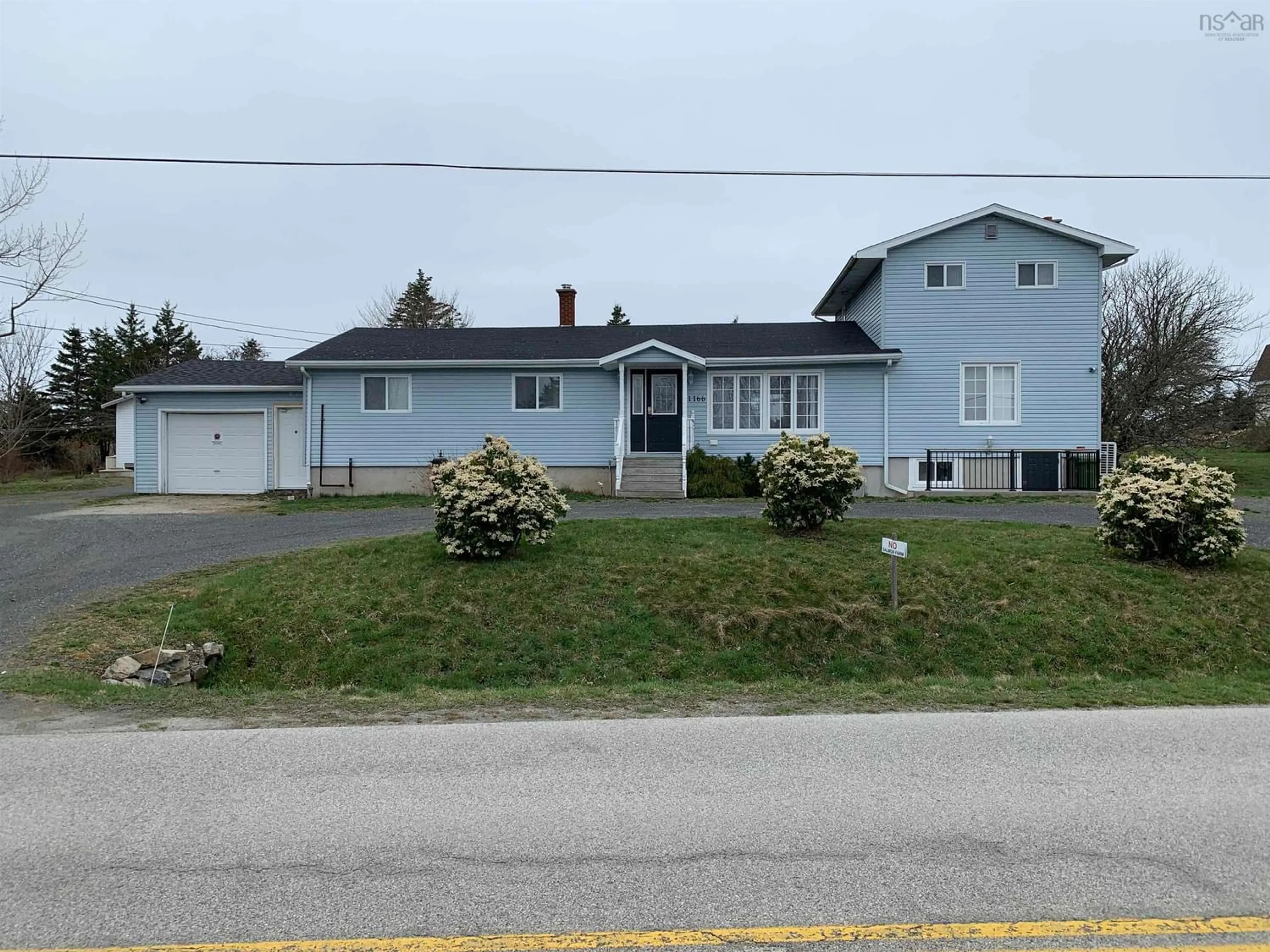 Frontside or backside of a home for 1166 Chebogue Rd, Rockville Nova Scotia B5A 5G1