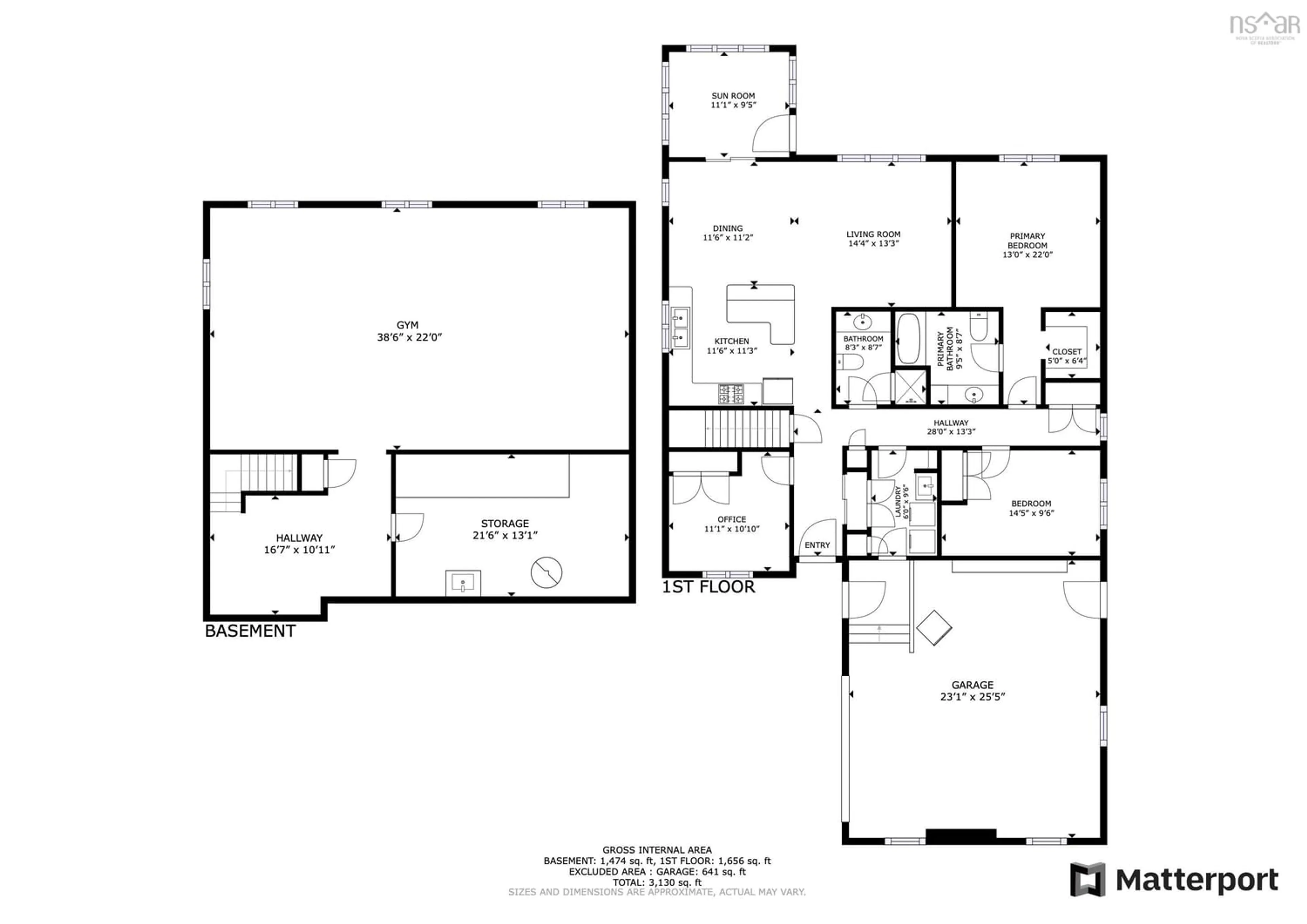 Floor plan for 3860 Indian Rd, Mill Village Nova Scotia B0N 2H0
