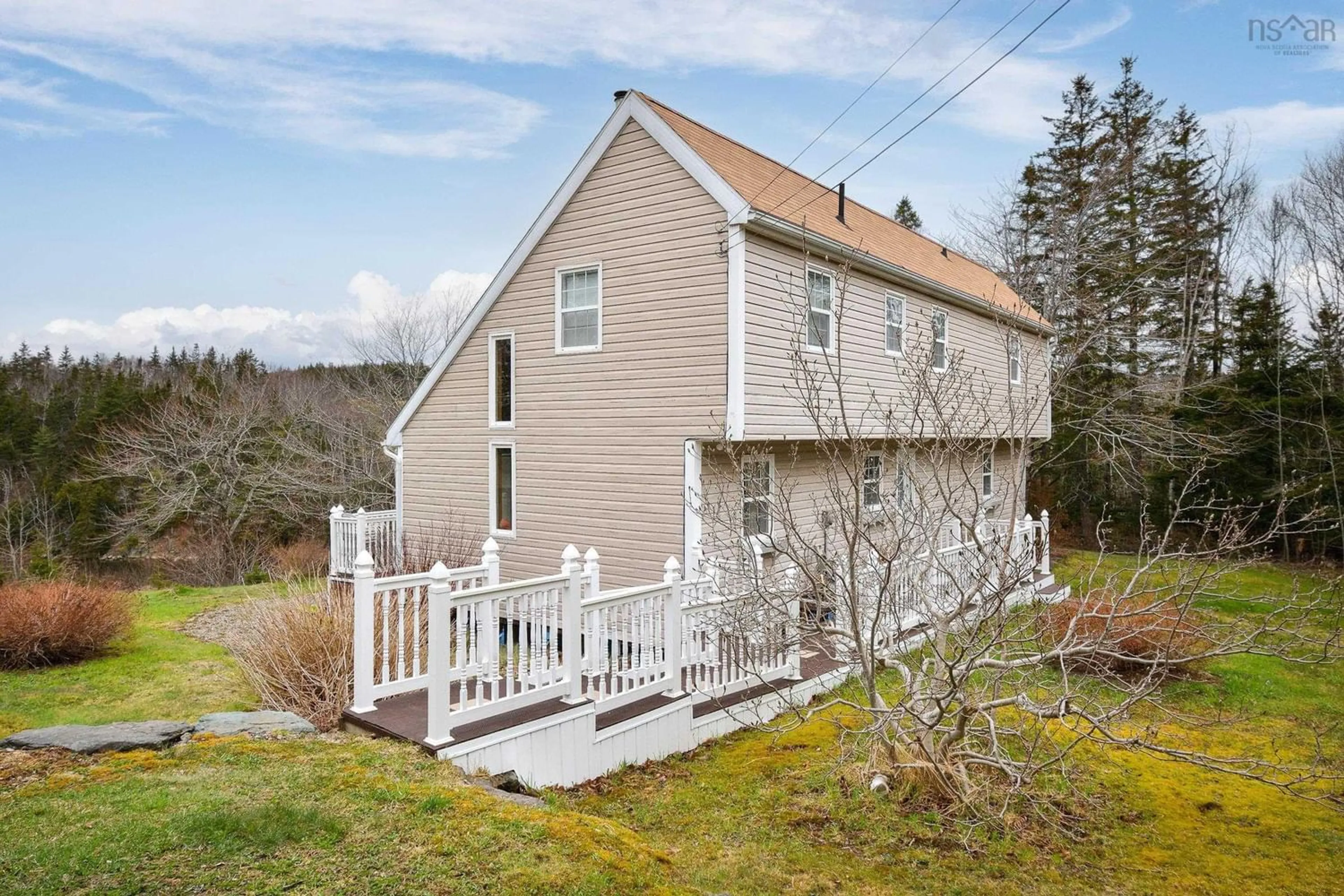 A pic from exterior of the house or condo, cottage for 1405 Brickyard Road, Mira Nova Scotia B1K 2V6