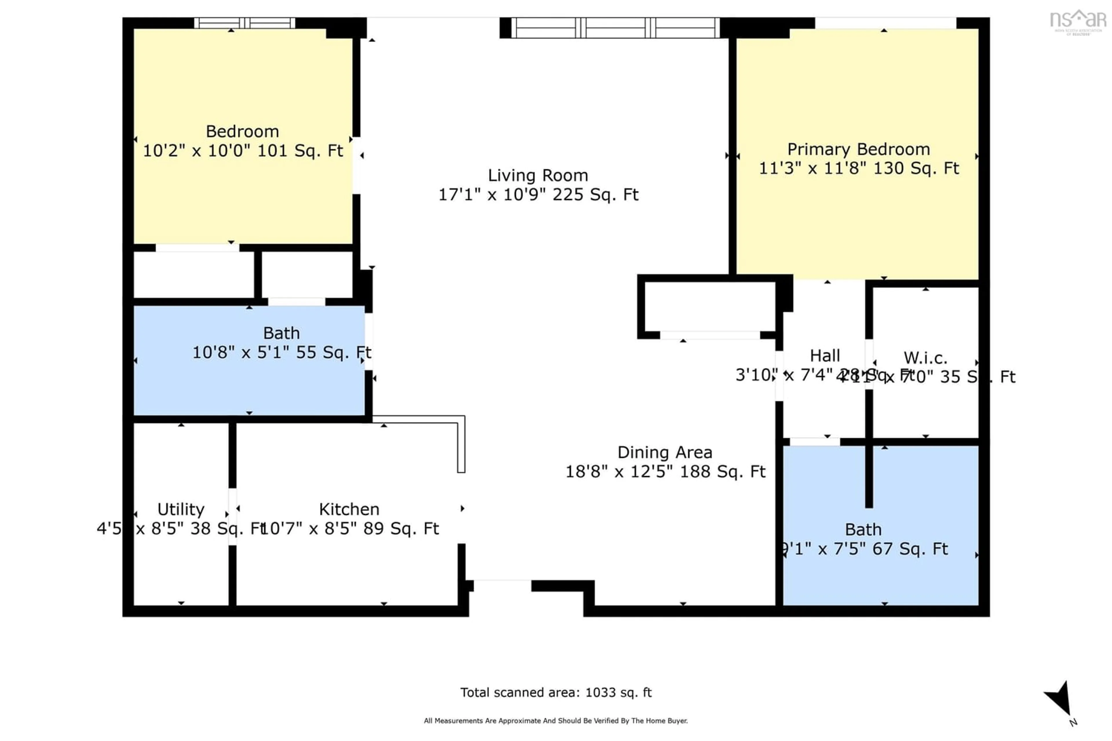 Floor plan for 60 Walter Havill Dr #1207, Halifax Nova Scotia B3N 0A7