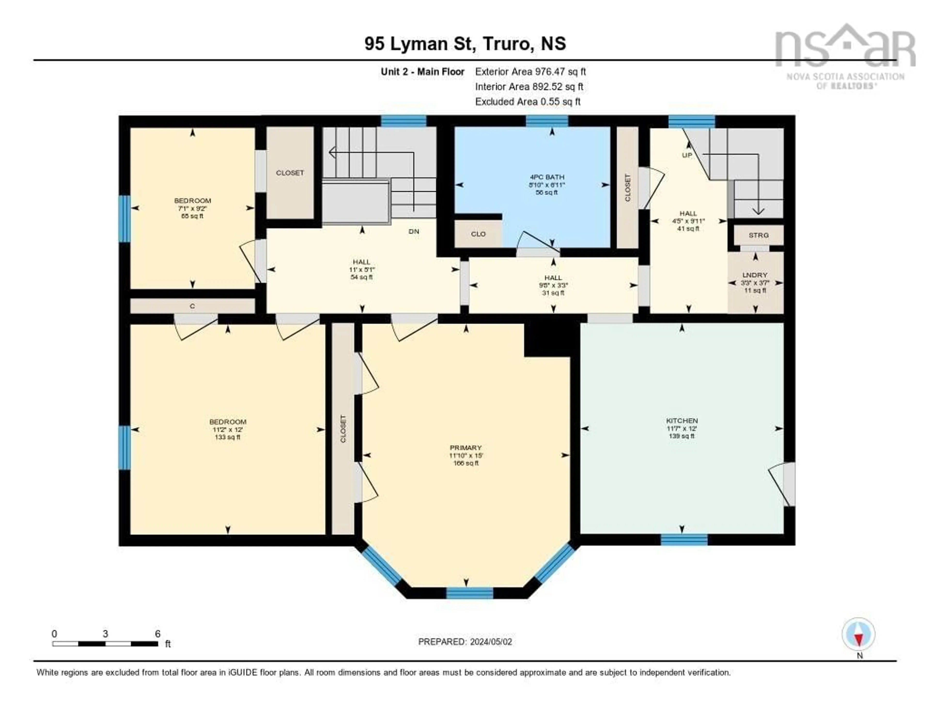 Floor plan for 96 Lyman St, Truro Nova Scotia B2N 4S2