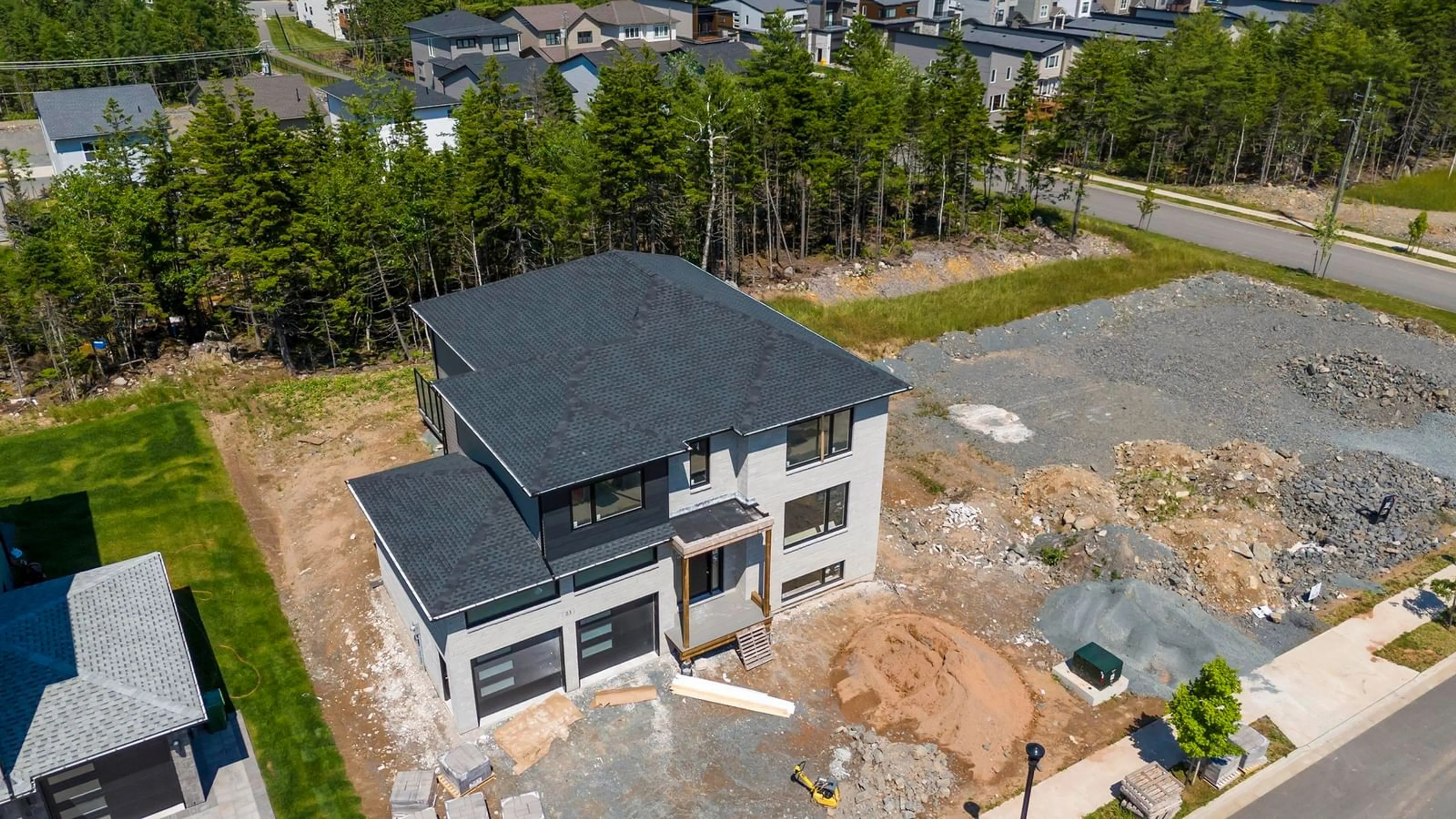 Frontside or backside of a home, the street view for 21 Element Crt, Bedford Nova Scotia B4B 2K4