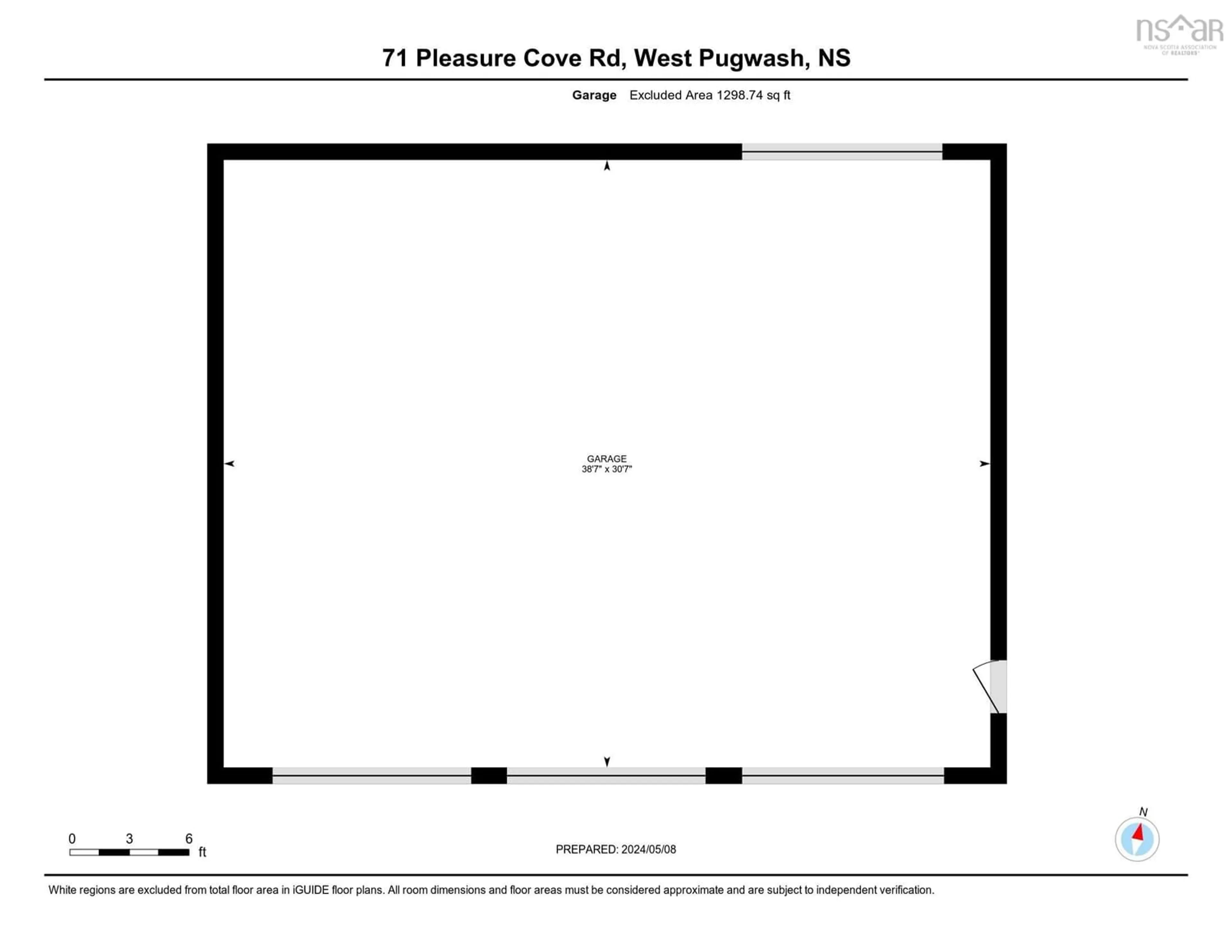 Floor plan for 71 Pleasure Cove Rd, West Pugwash Nova Scotia B0K 1L0