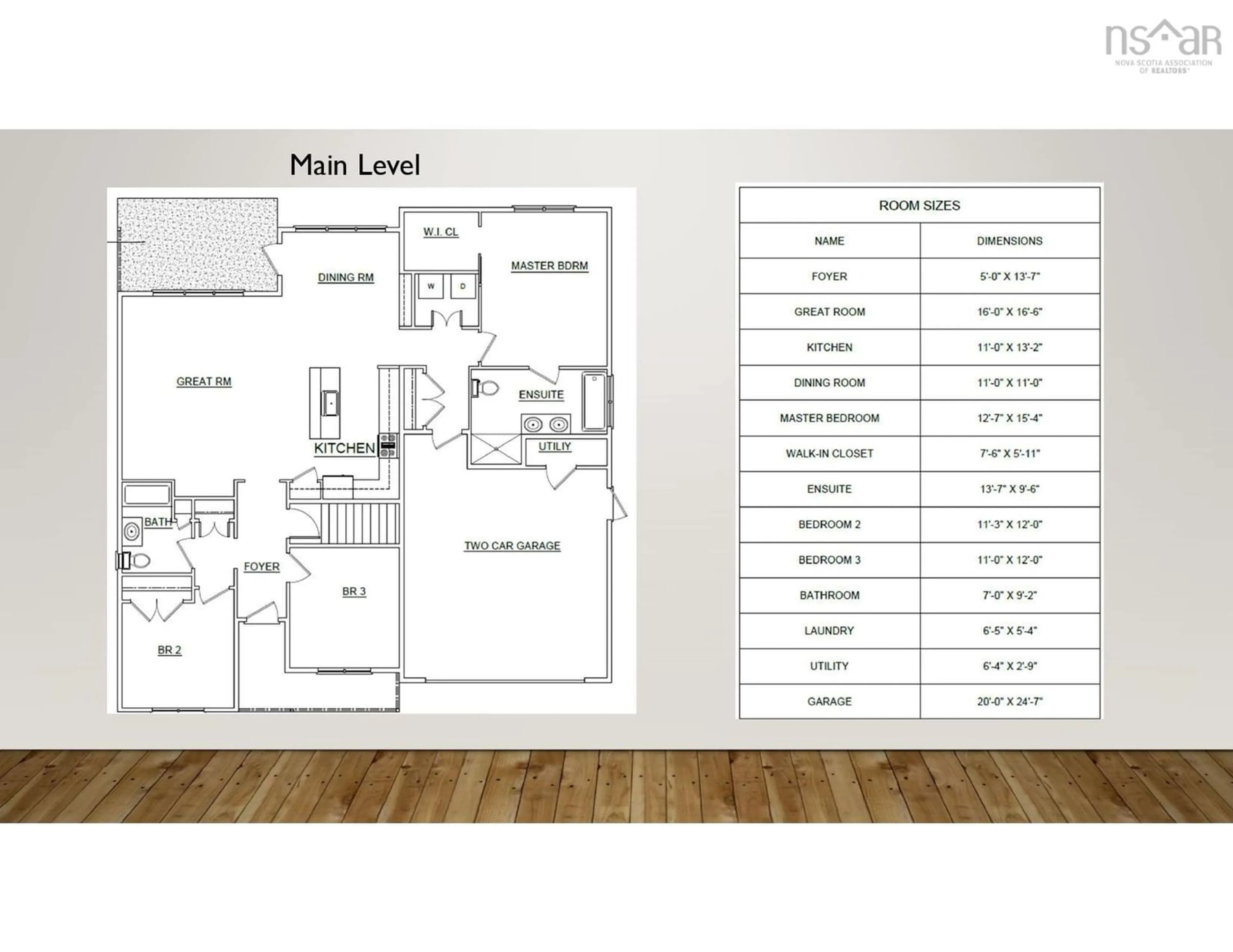 Floor plan for 28 Concordia Dr, Conquerall Bank Nova Scotia B4V 9E7