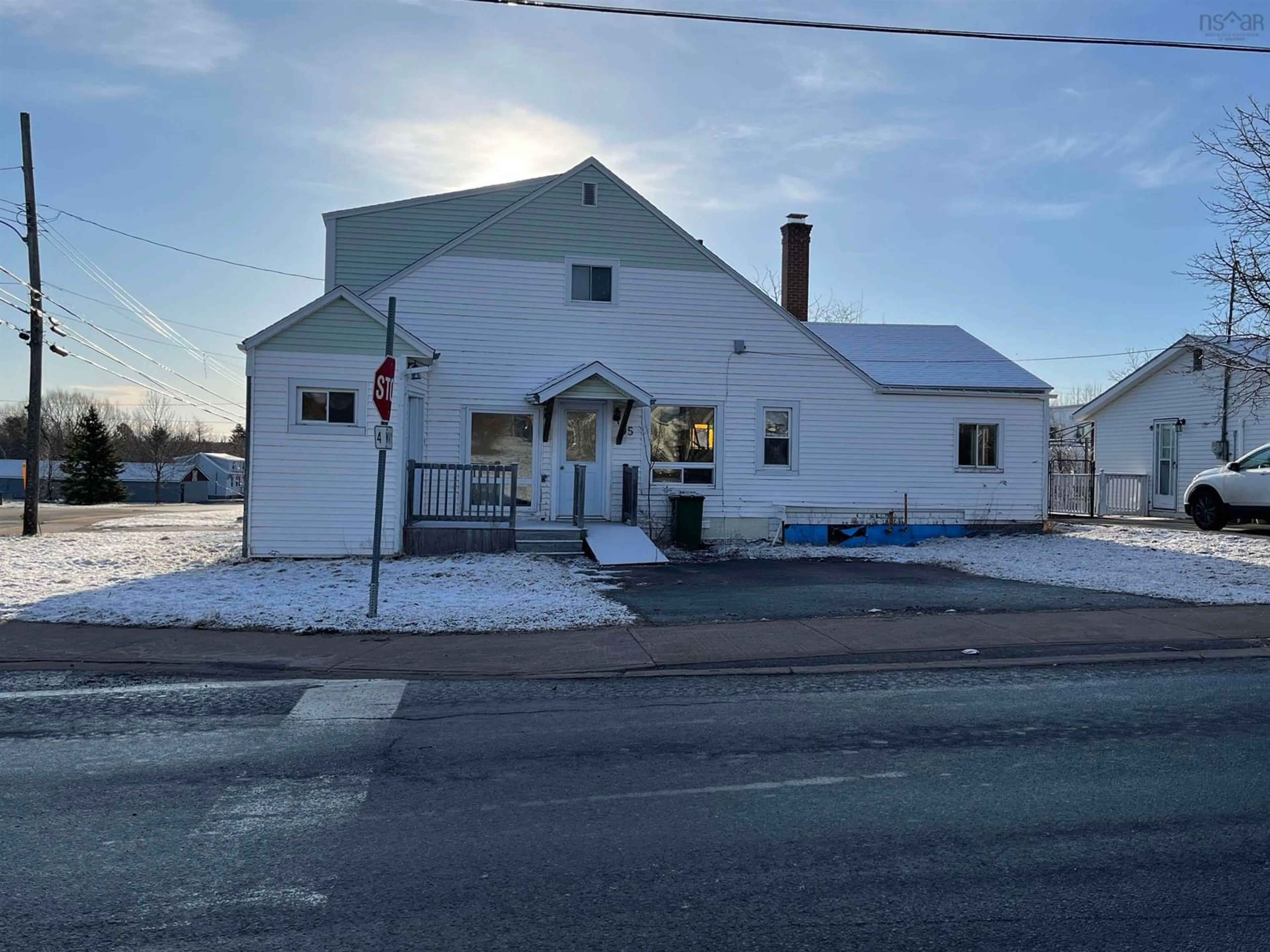 Outside view for 95 Pleasant St, Stellarton Nova Scotia B0K 1S0