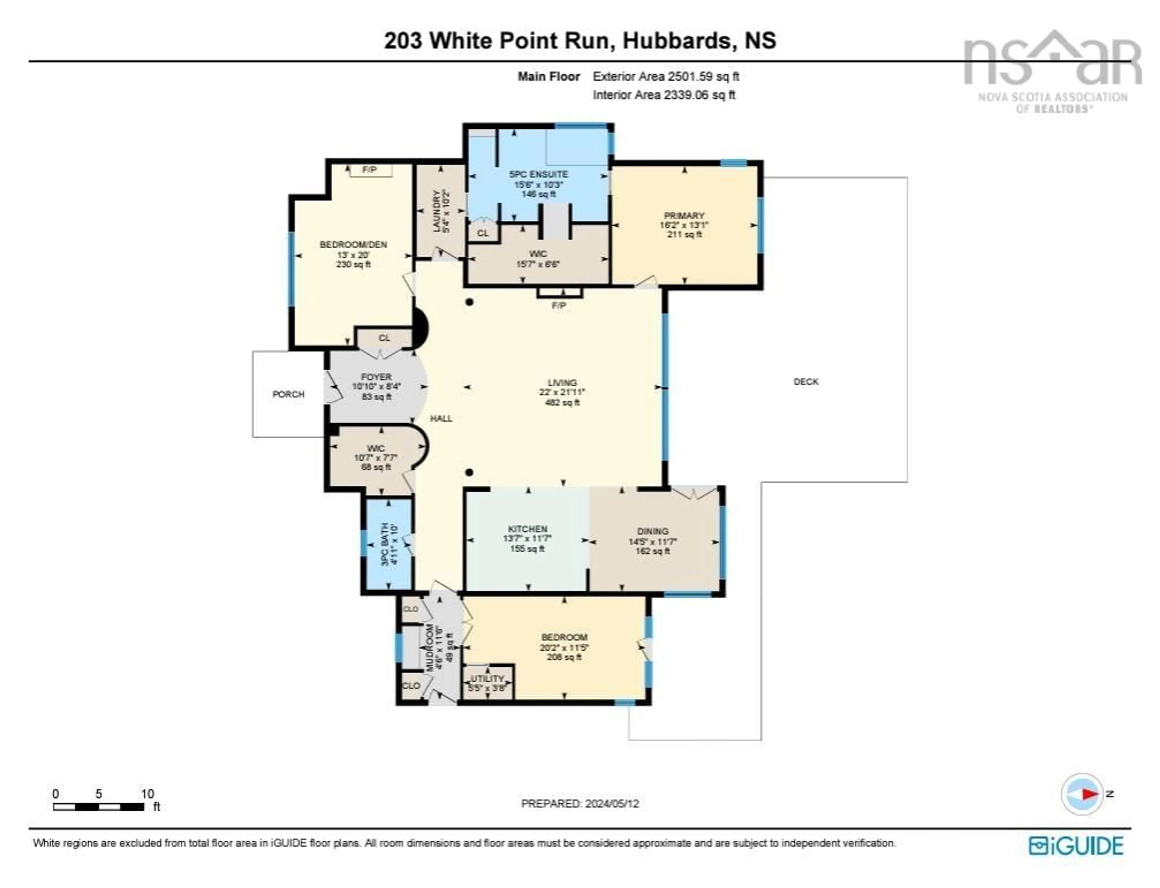 Floor plan for 203 White Point Run, Northwest Cove Nova Scotia B0J 1T0