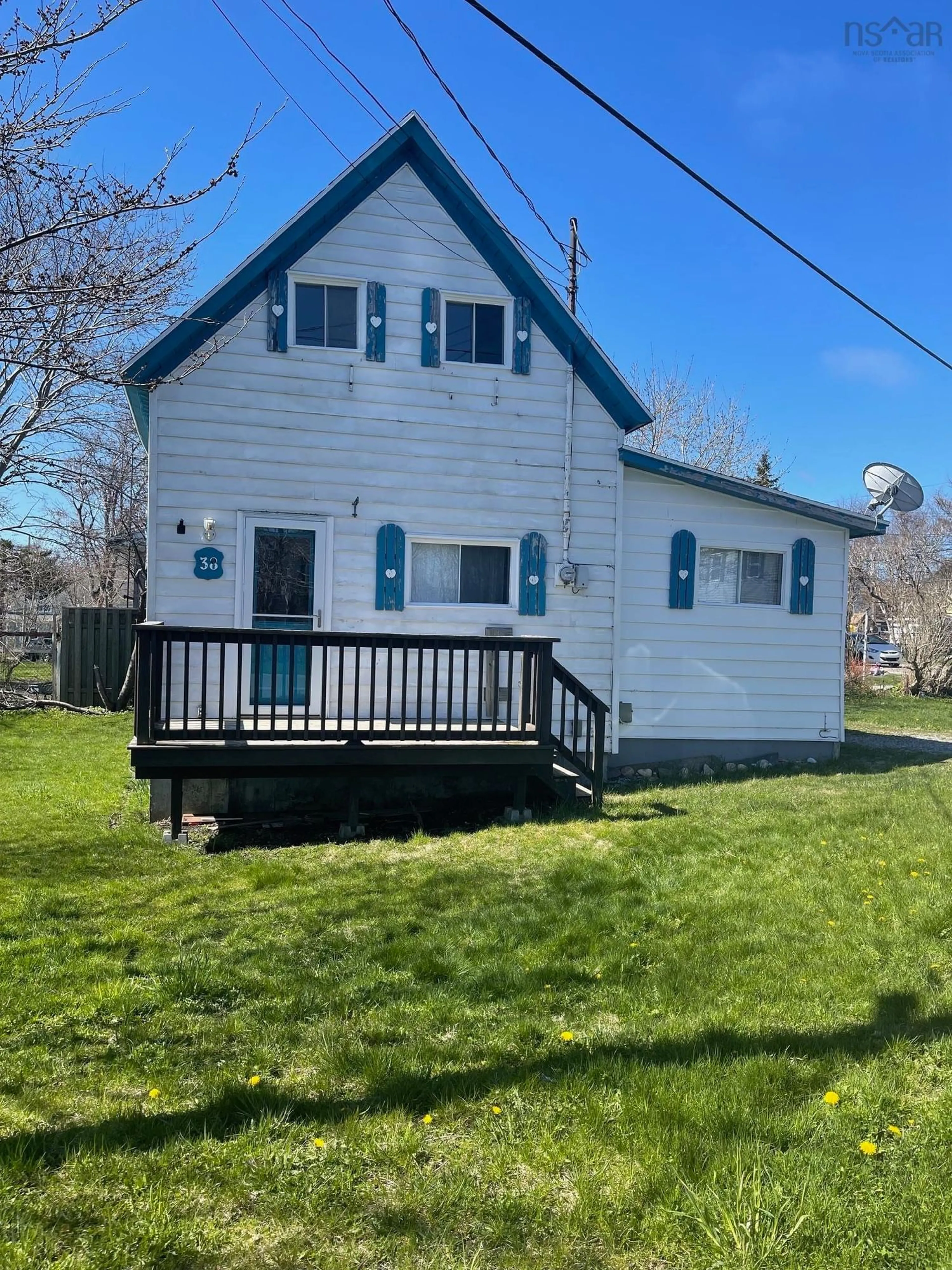 Frontside or backside of a home for 38 Burchell St, Sydney Mines Nova Scotia B1V 2R2