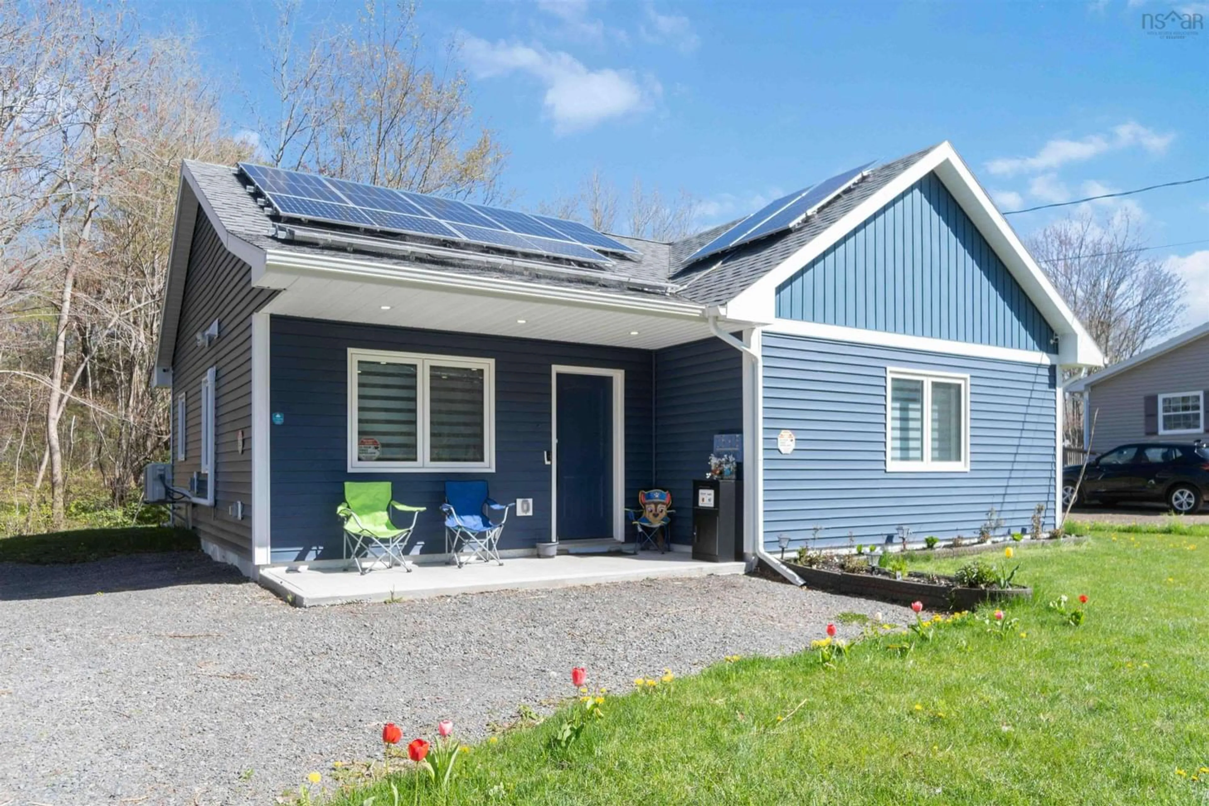 Home with vinyl exterior material for 1345 Sanford Rd, North Kentville Nova Scotia B4N 2X8