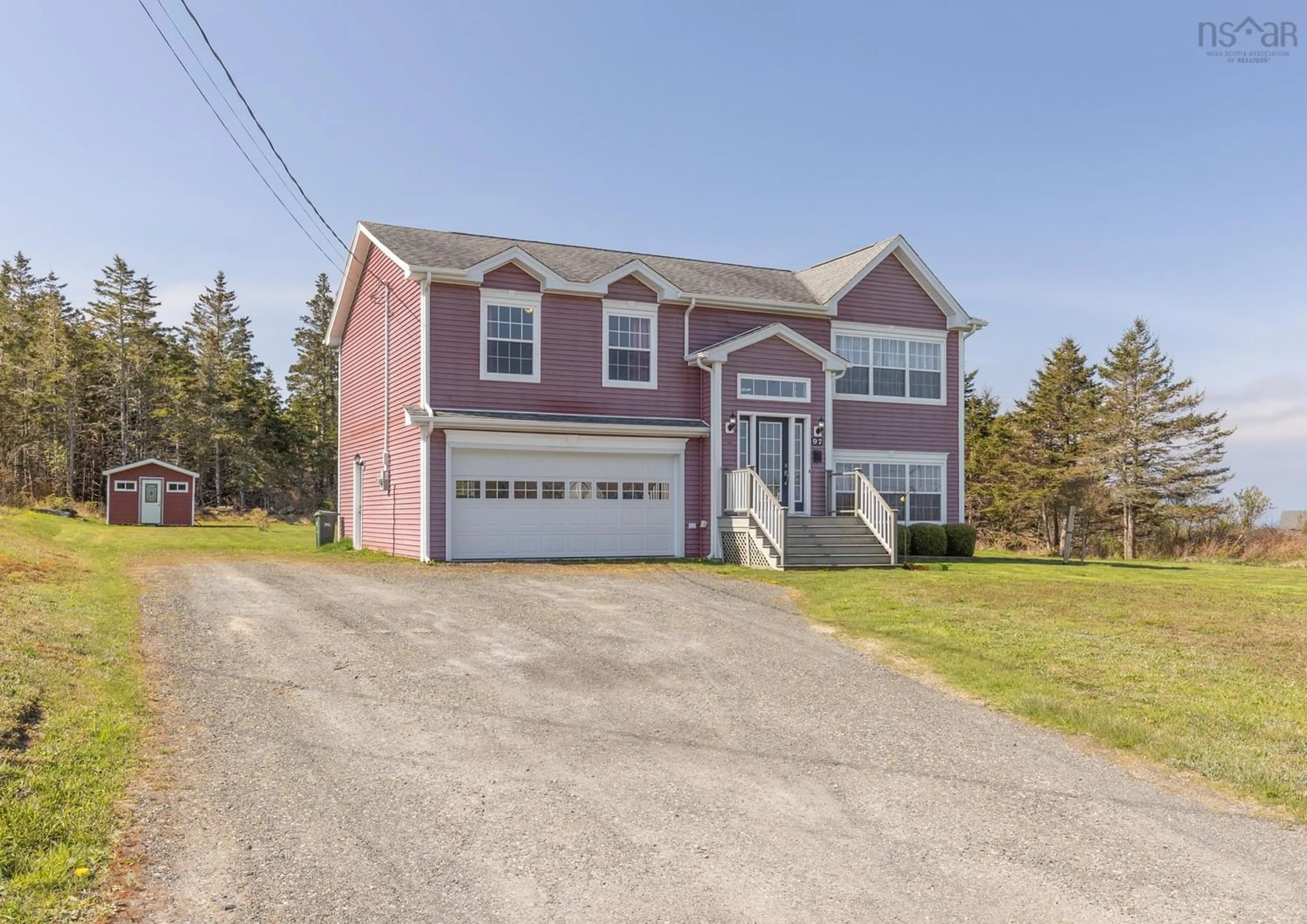 Frontside or backside of a home for 97 Park Dr, Brooklyn Nova Scotia B5A 5H5