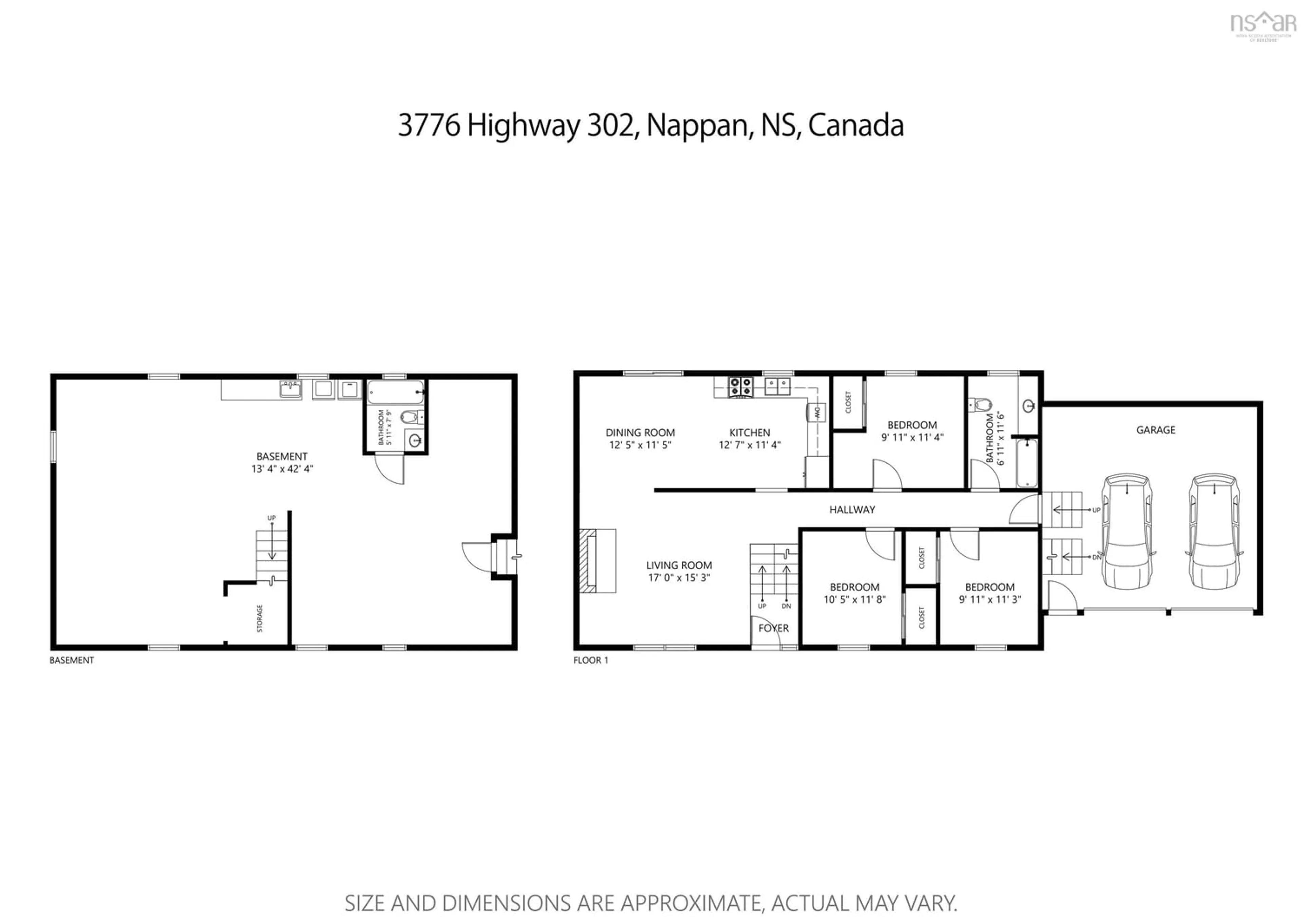 Floor plan for 3776 302 Hwy, Nappan Nova Scotia B0L 1B0