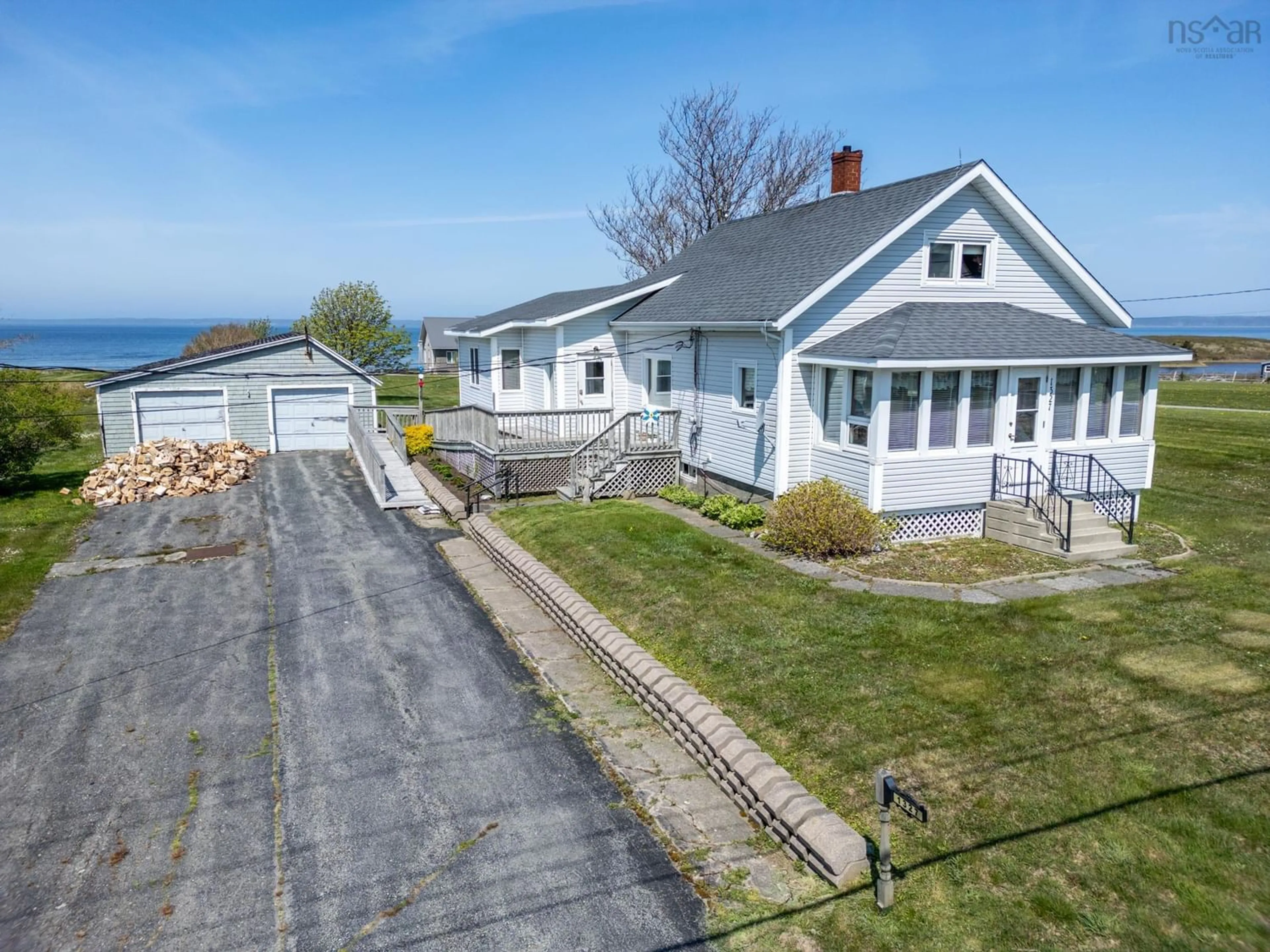 Frontside or backside of a home for 1327 Highway 1 Rd, Church Point Nova Scotia B0W 1M0