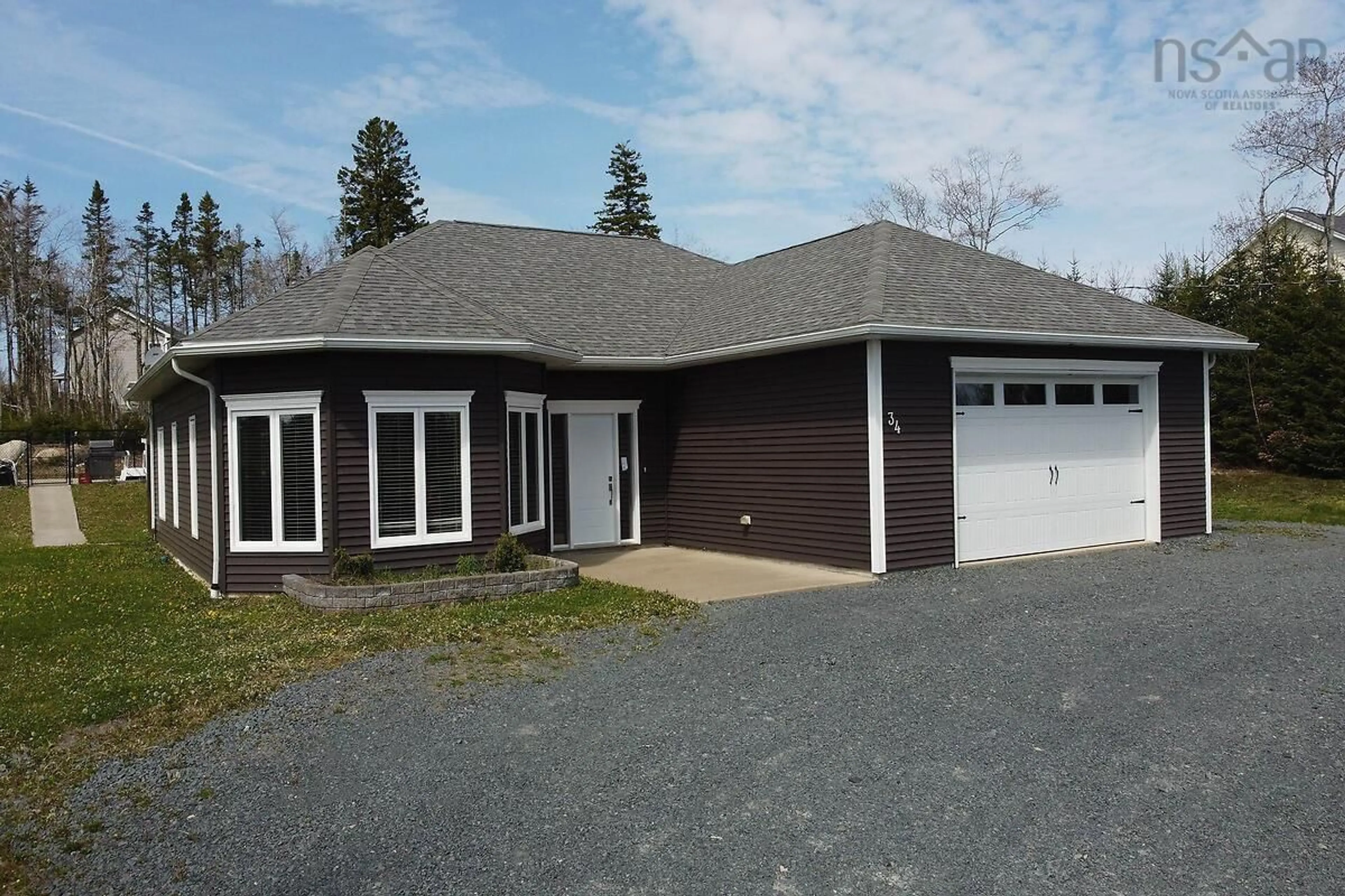 Frontside or backside of a home for 34 Melanson Lane, Brookside Nova Scotia B3T 2K9