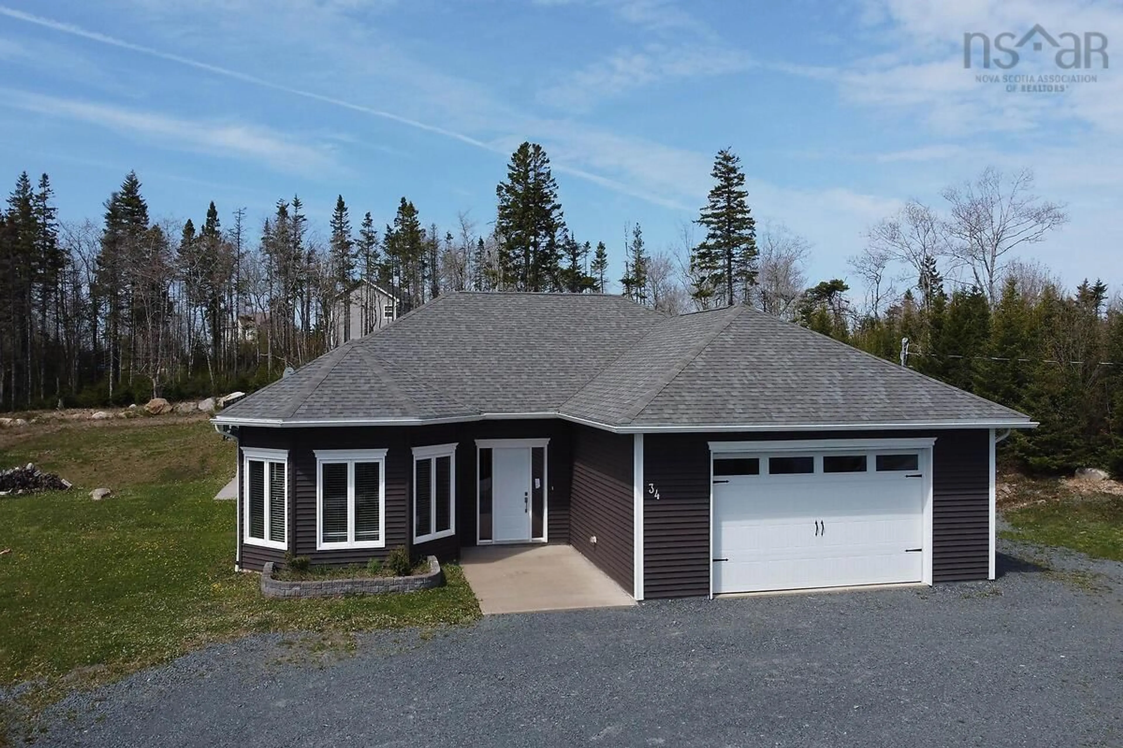 Frontside or backside of a home for 34 Melanson Lane, Brookside Nova Scotia B3T 2K9