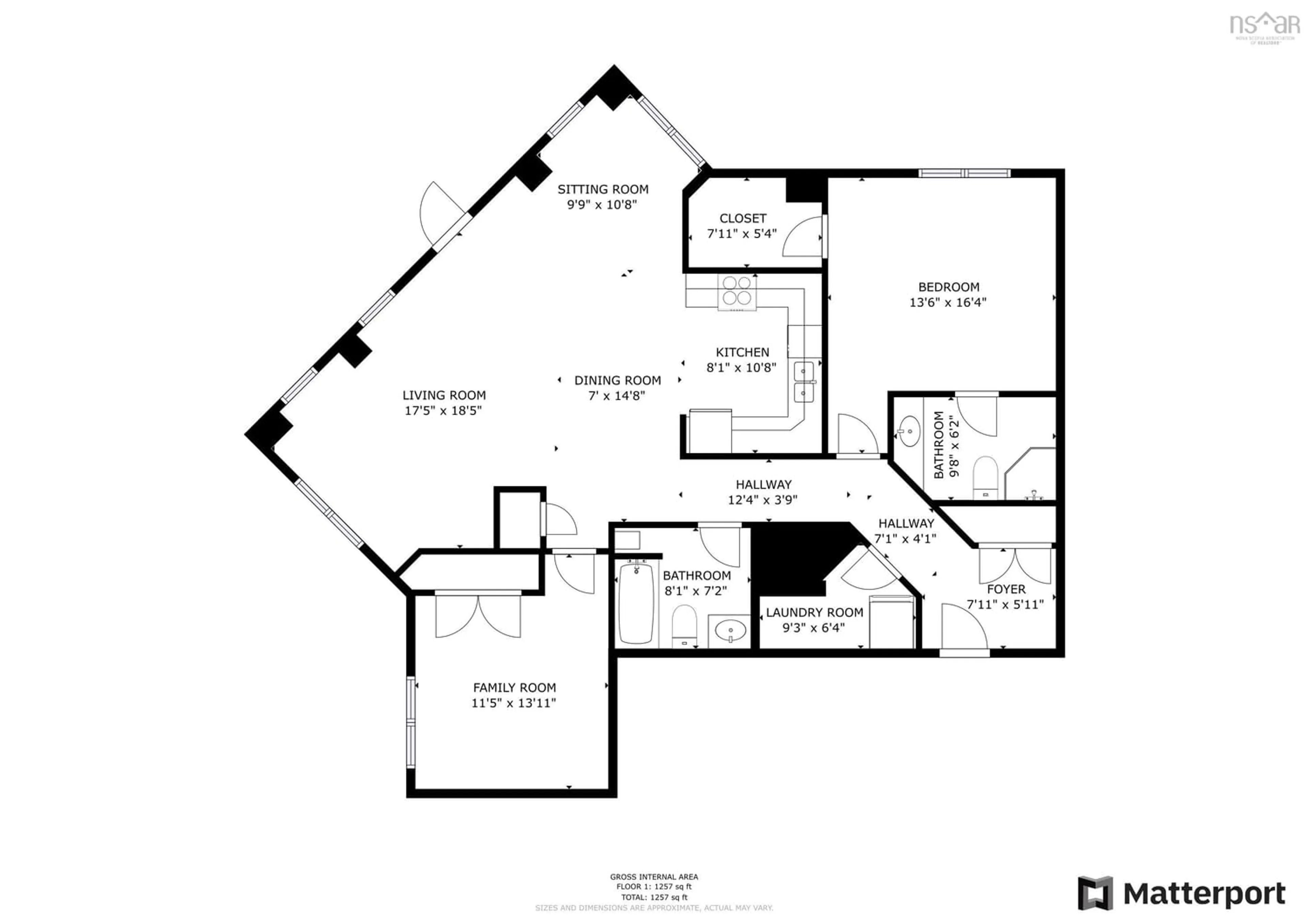 Floor plan for 476 Main St #300, Mahone Bay Nova Scotia B0J 2E0