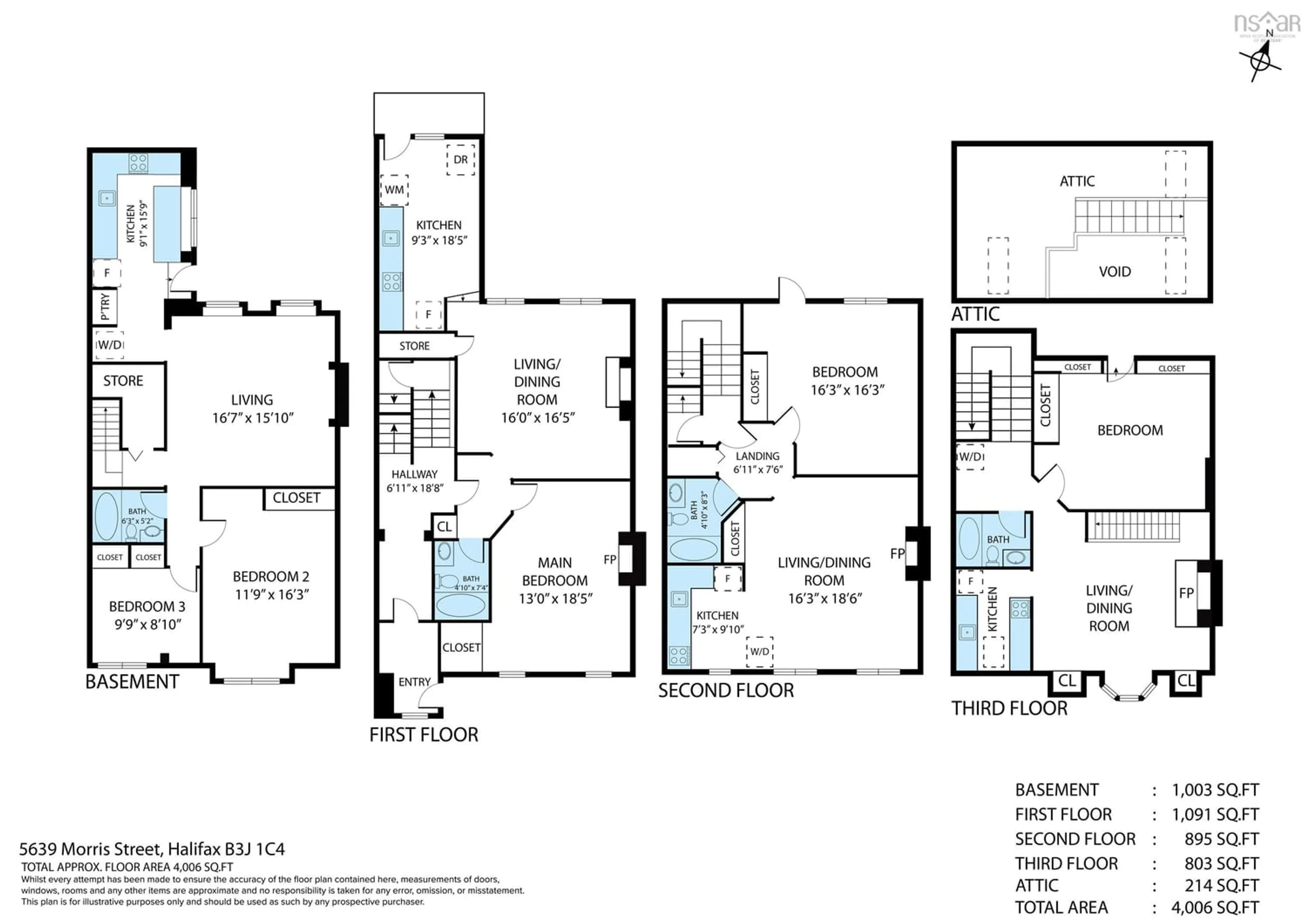 Floor plan for 5639 Morris St, Halifax Nova Scotia B3J 1C4