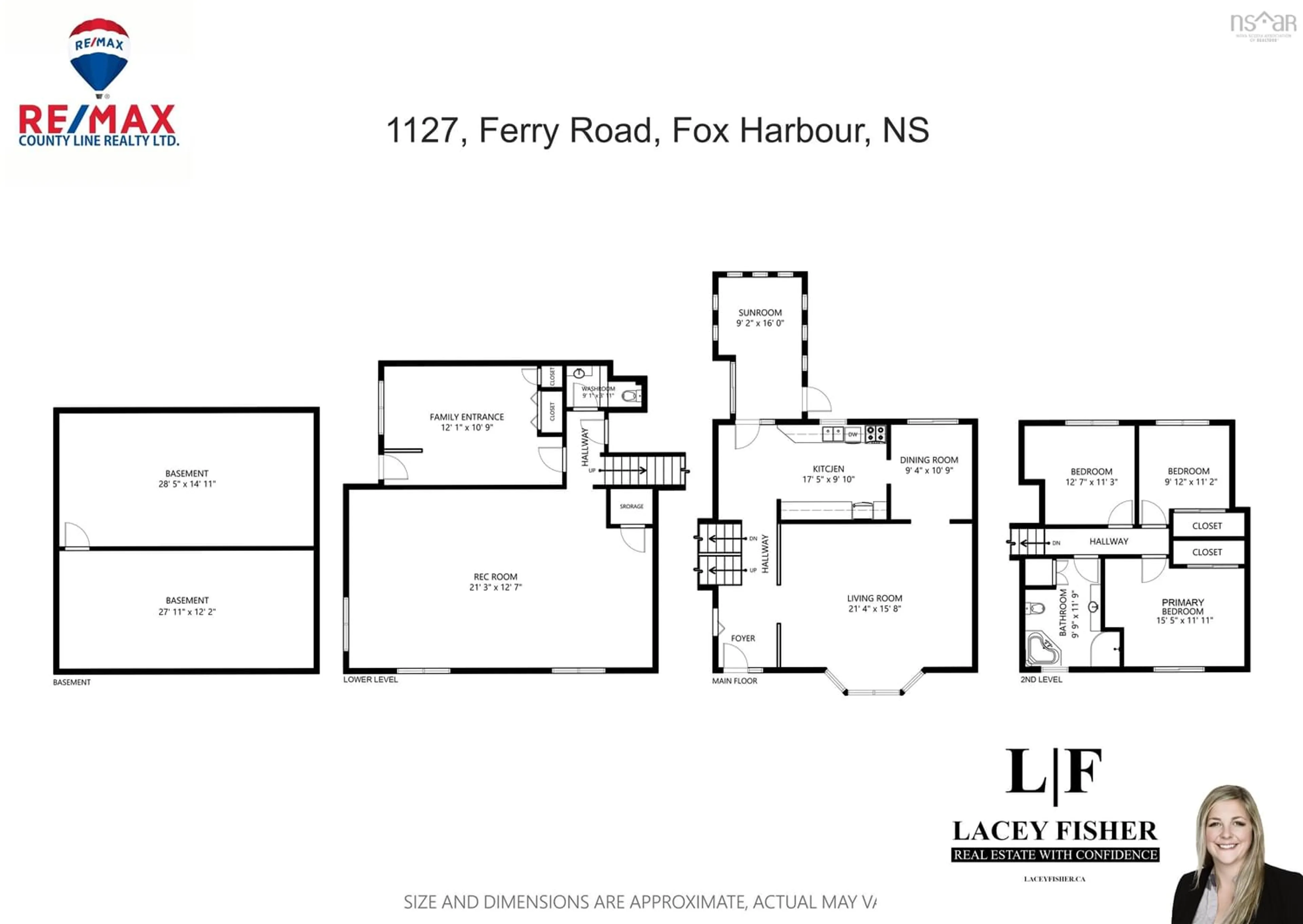 Floor plan for 1127 Ferry Rd, Fox Harbour Nova Scotia B0K 1Y0