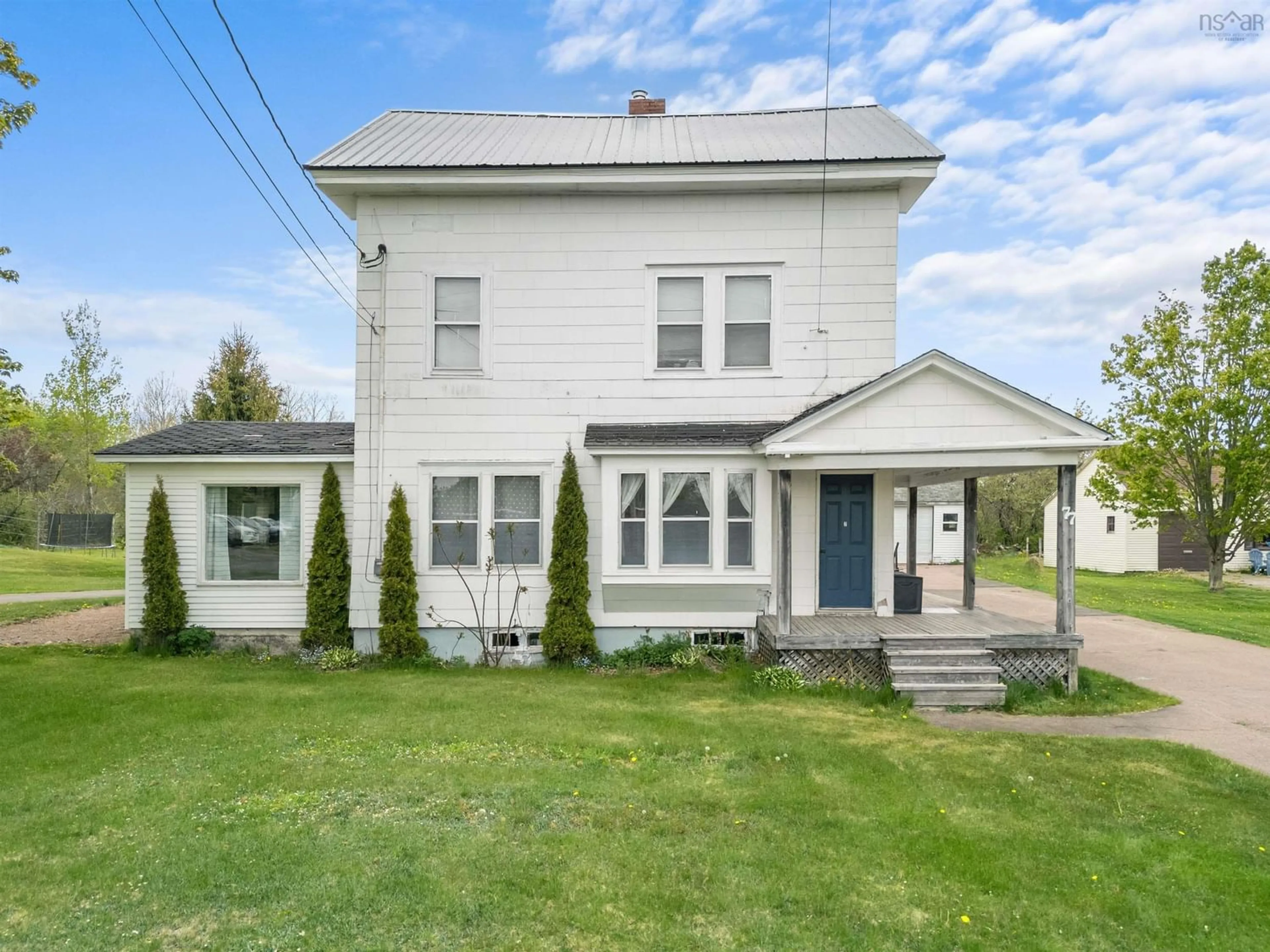 Frontside or backside of a home for 77 Jenks Ave, Parrsboro Nova Scotia B0M 1S0