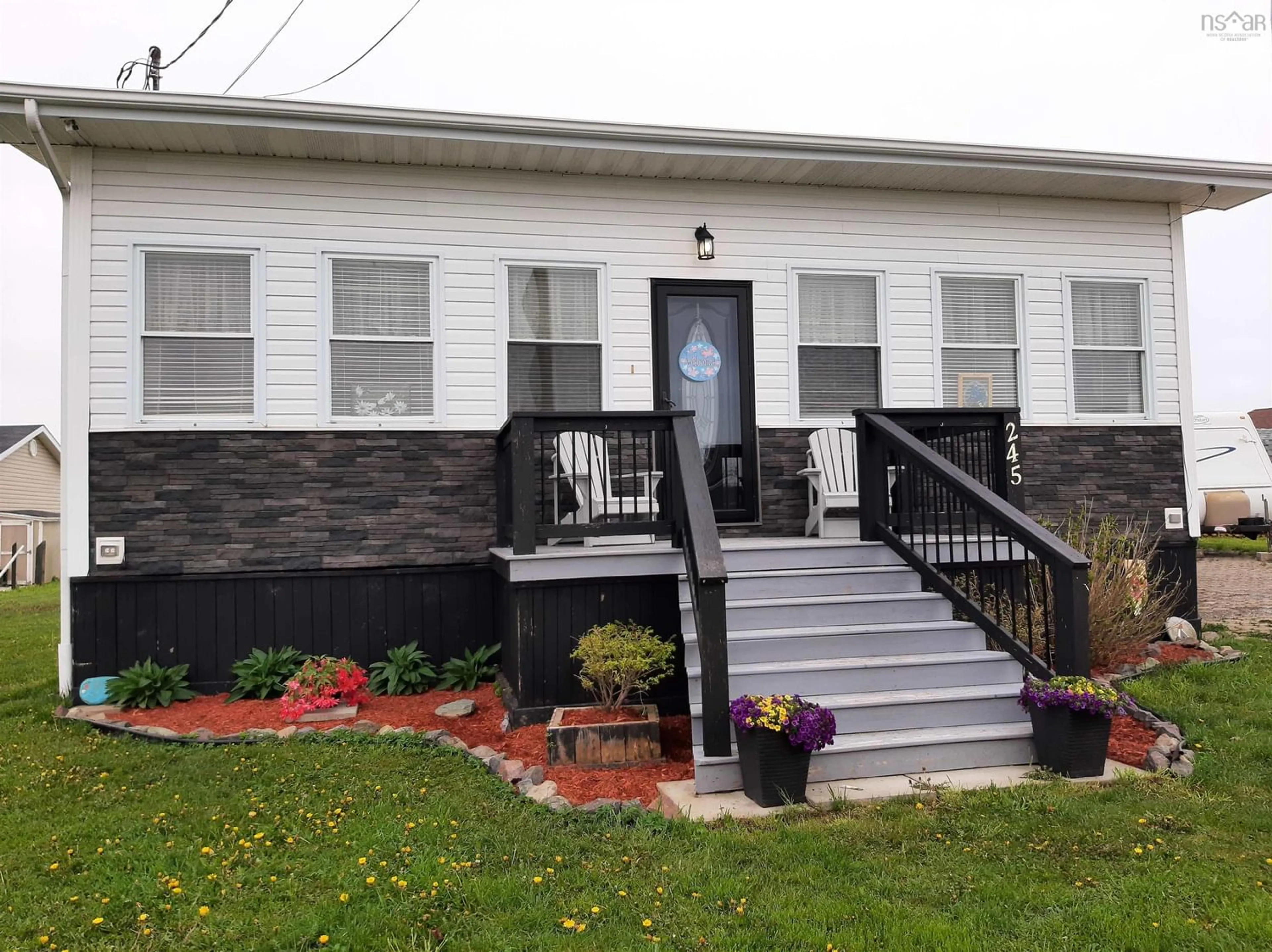 A pic from exterior of the house or condo for 245 Ling St, New Waterford Nova Scotia B1H 2W3