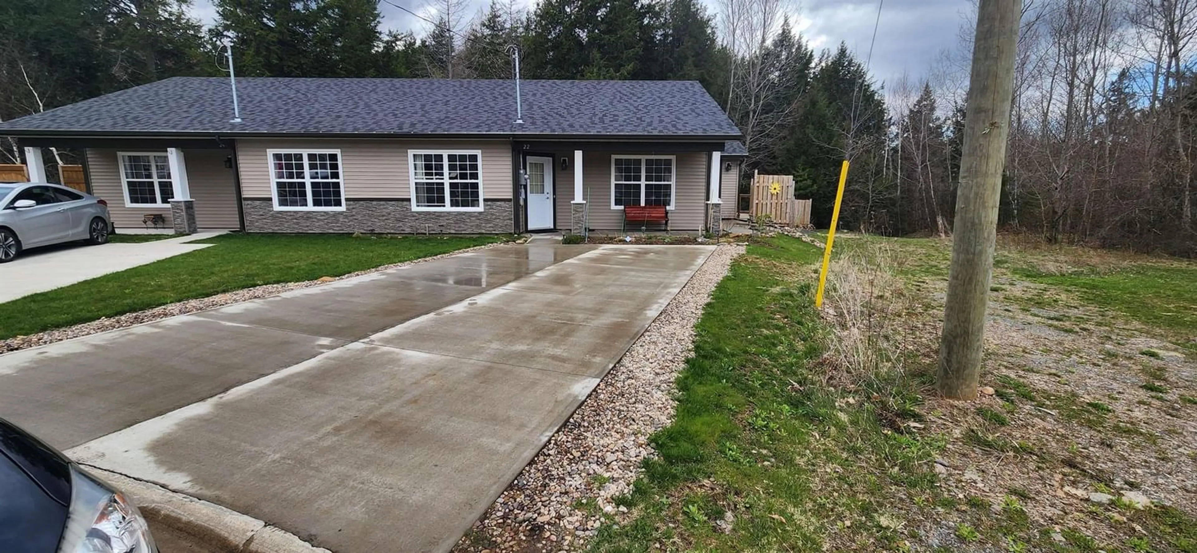 Frontside or backside of a home, cottage for 22 Jenifer Crt, New Minas Nova Scotia B4N 0H7