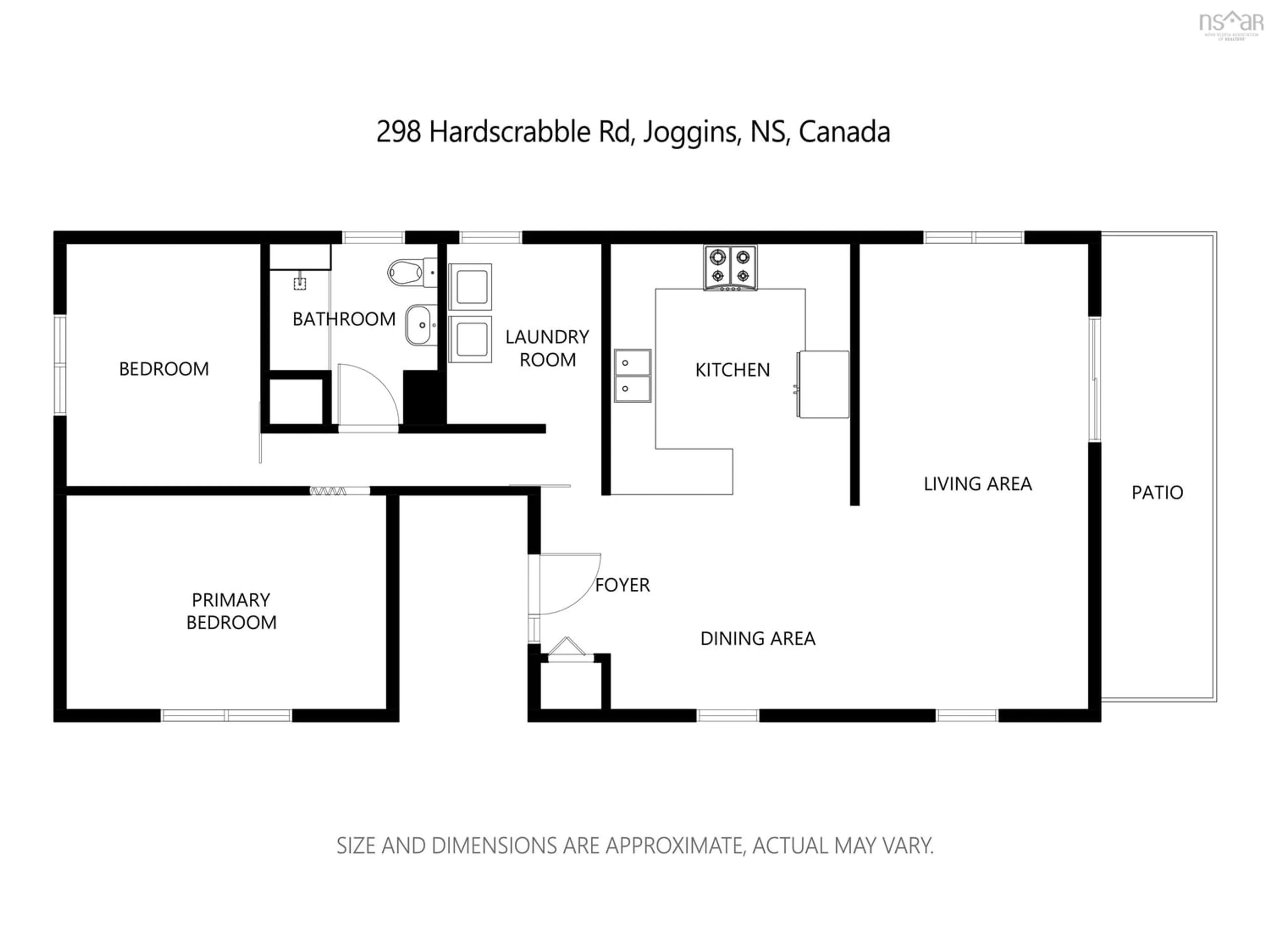 Floor plan for 298 Hardscrabble Rd, Joggins Nova Scotia B0L 1A0