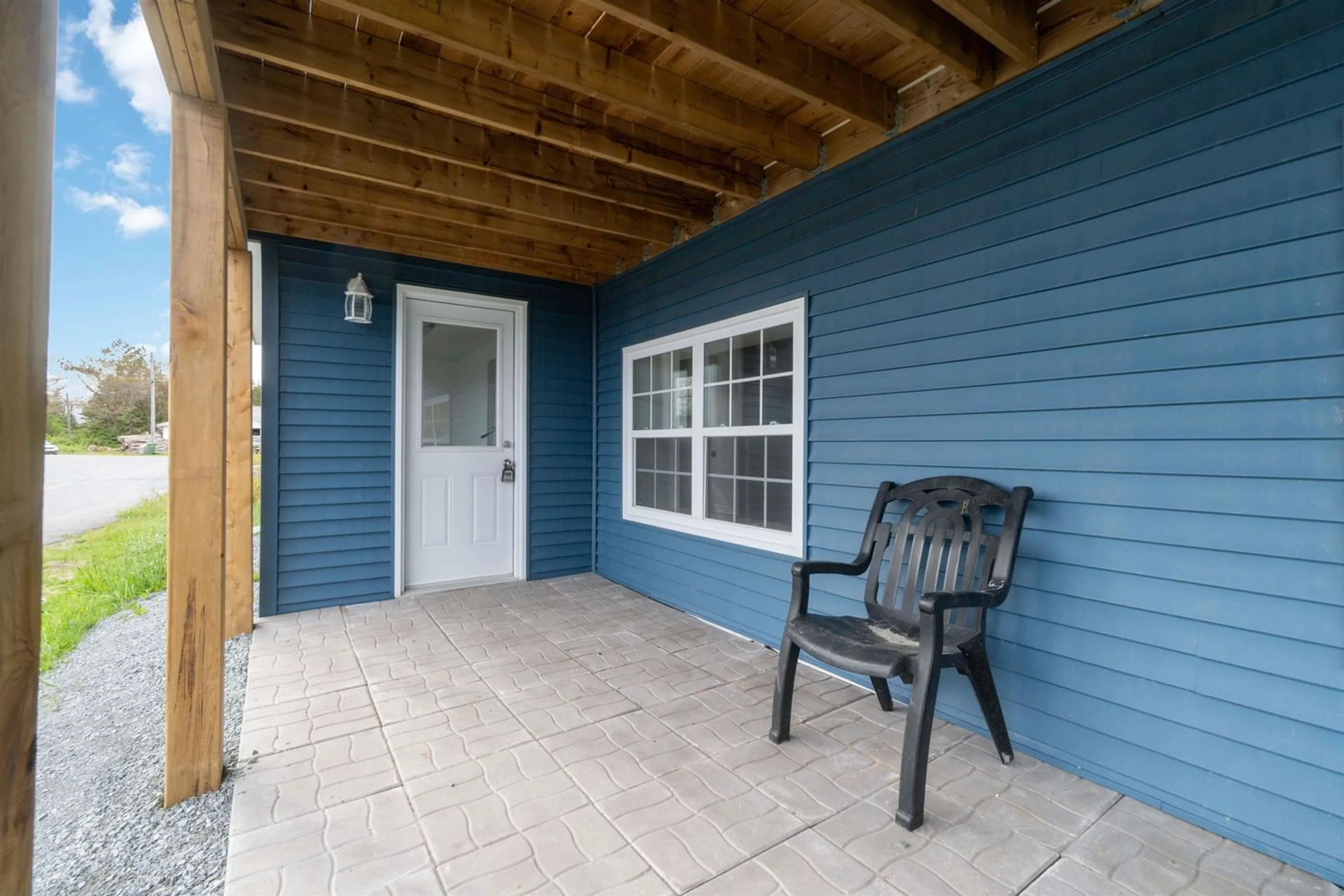 Patio, cottage for 19 Harbourview Inn Loop, Salmon River Bridge Nova Scotia B0J 1P0