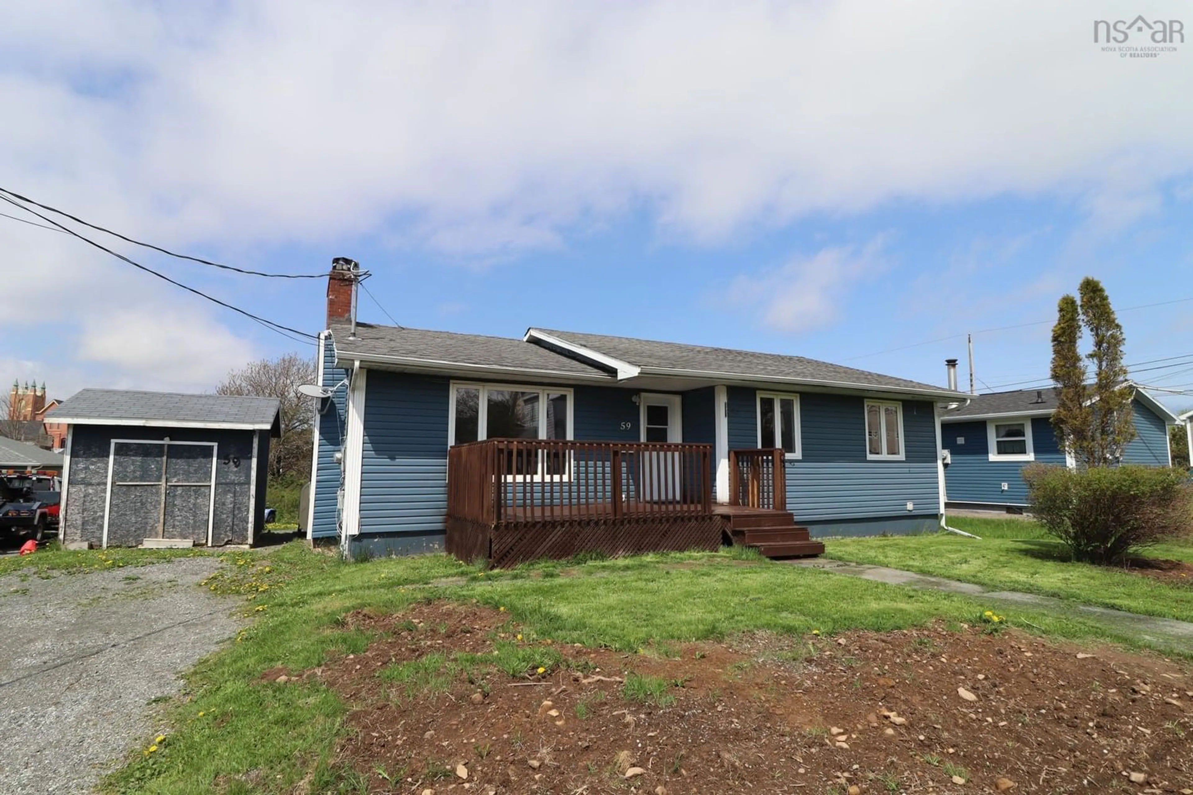 Frontside or backside of a home for 59 St. Lawrence St, Sydney Nova Scotia B1N 1N9