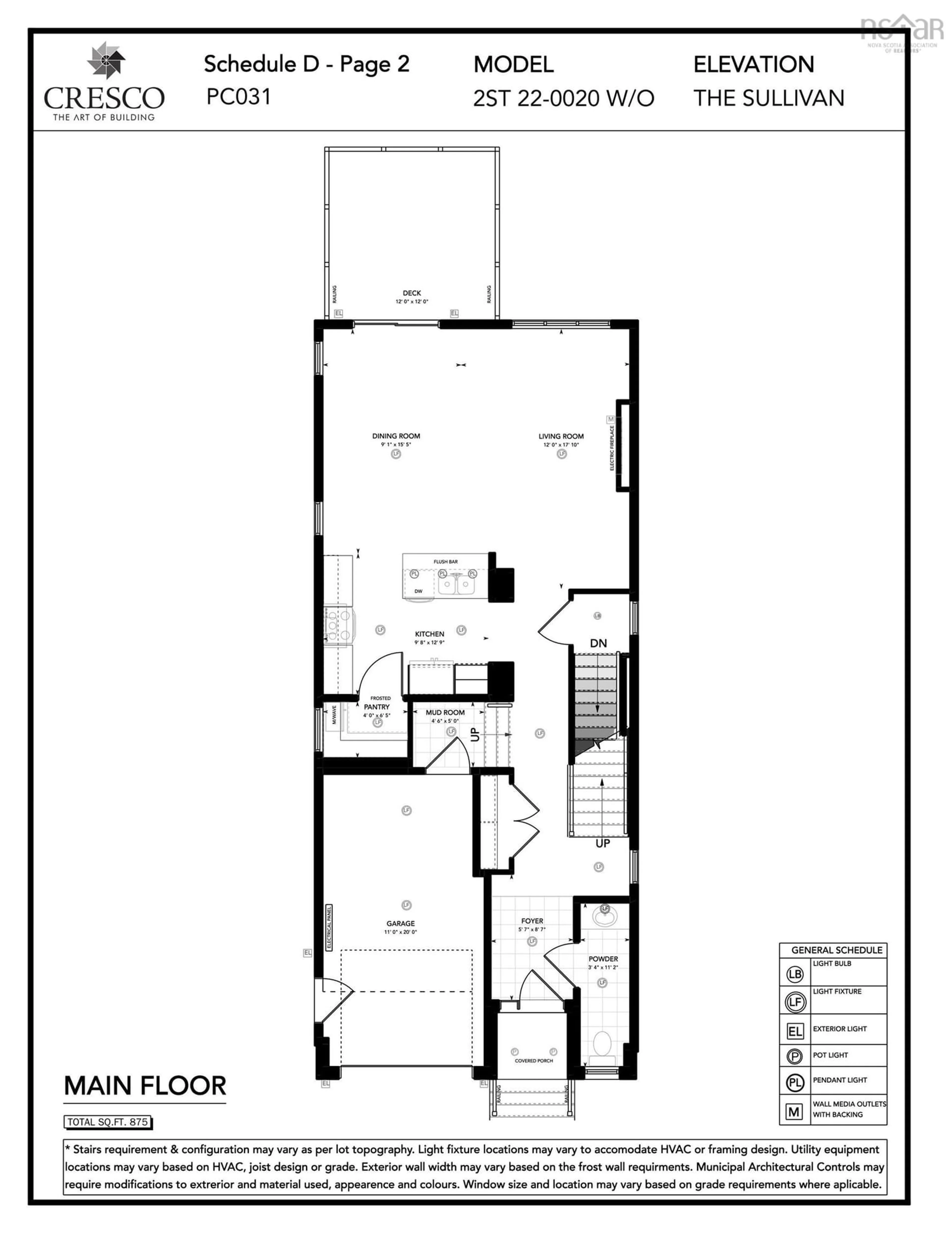 Floor plan for 73 Pearlgarden Close #PC31, Dartmouth Nova Scotia B2X 0C3