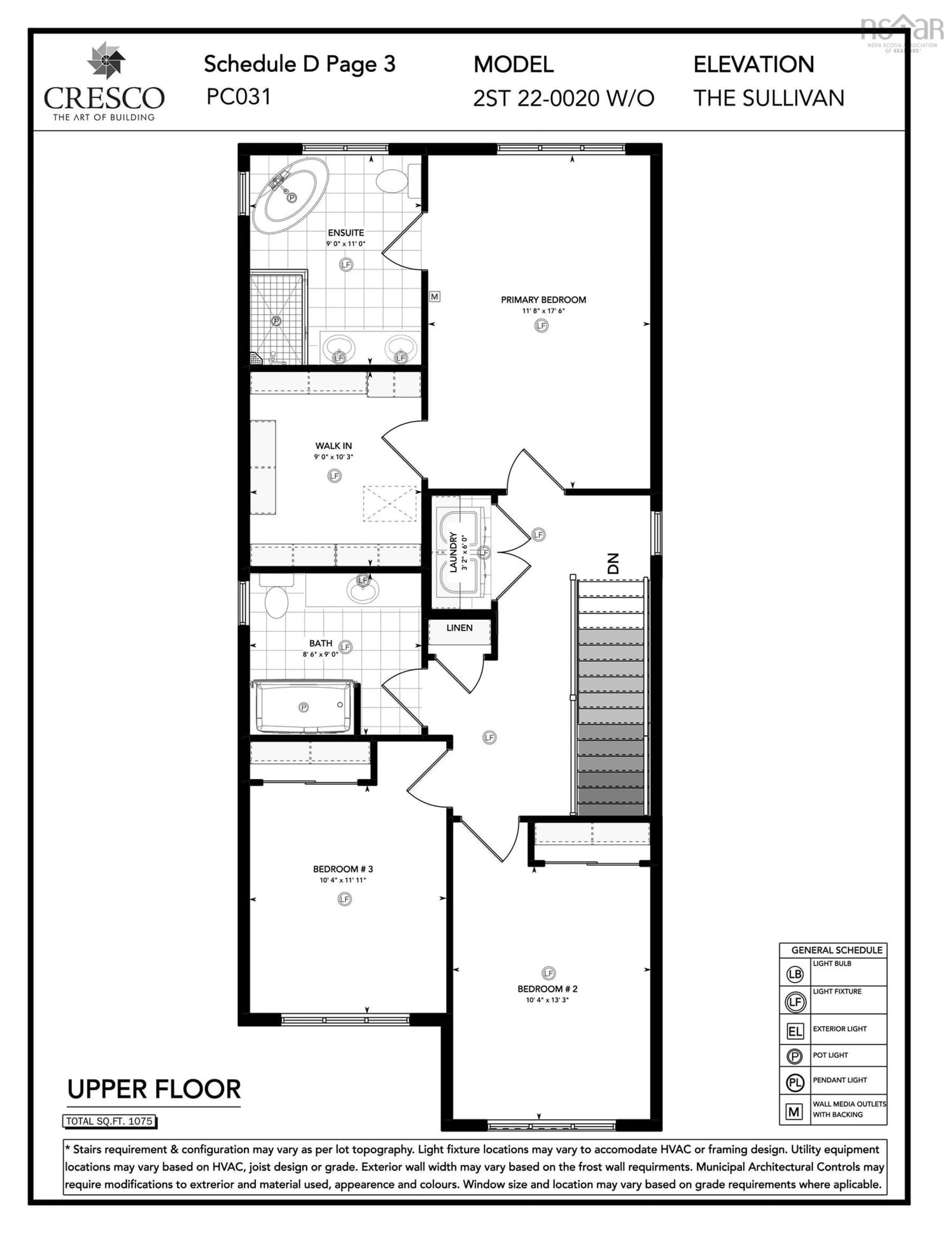 Floor plan for 73 Pearlgarden Close #PC31, Dartmouth Nova Scotia B2X 0C3