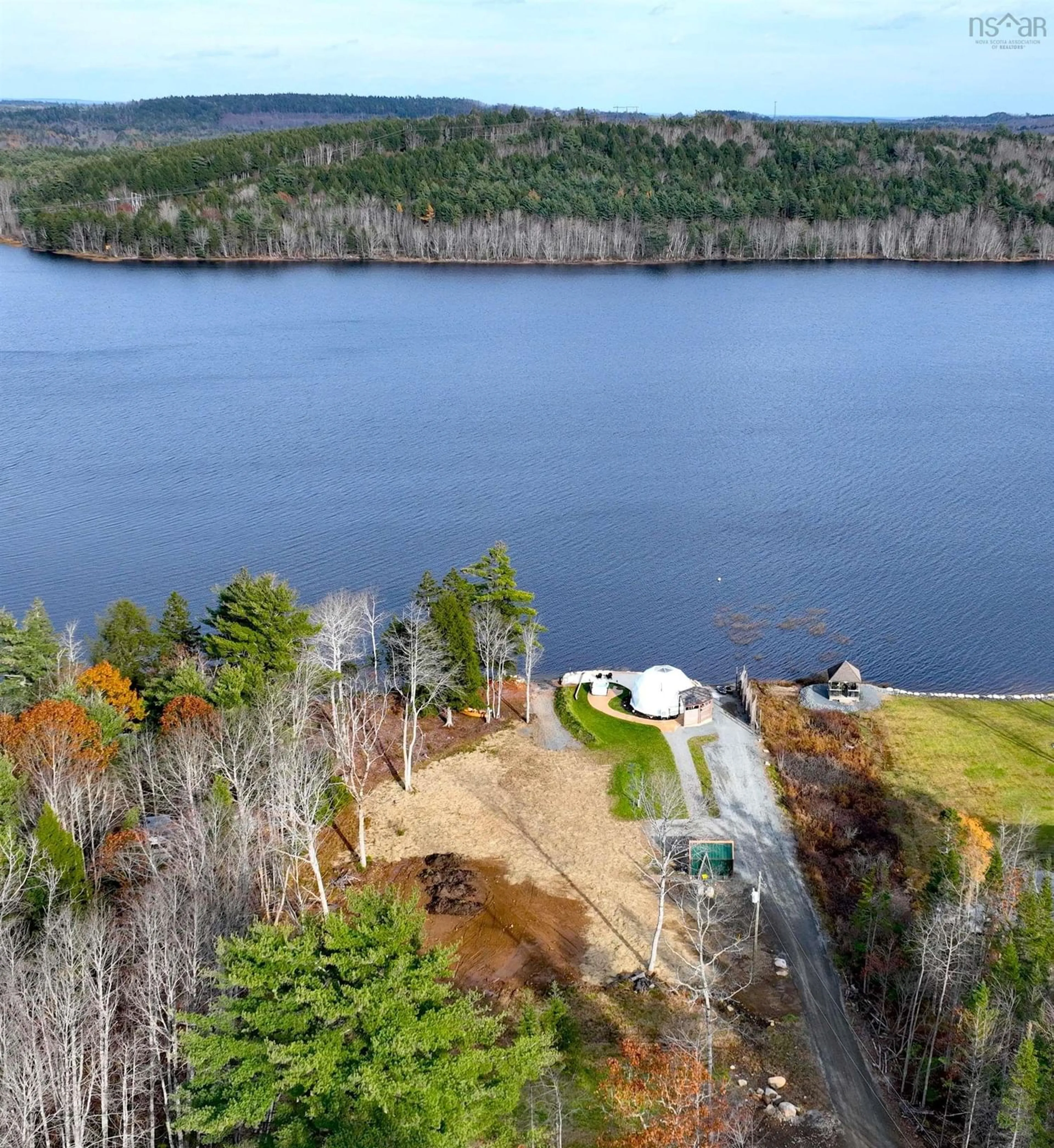 A pic from exterior of the house or condo, the view of lake or river for 446 Naugler Rd, Pine Grove Nova Scotia B4V 8E6