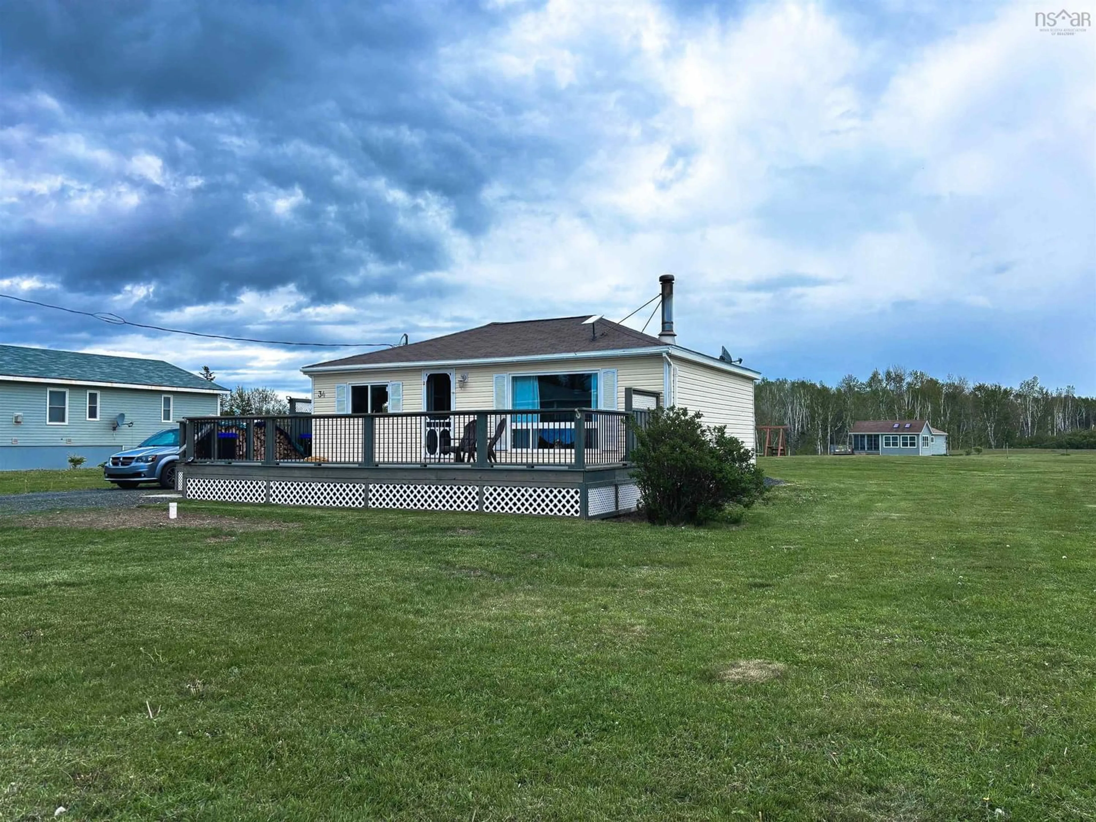 Outside view for 34 Seashell Lane, Caribou River Nova Scotia B2H 1H0