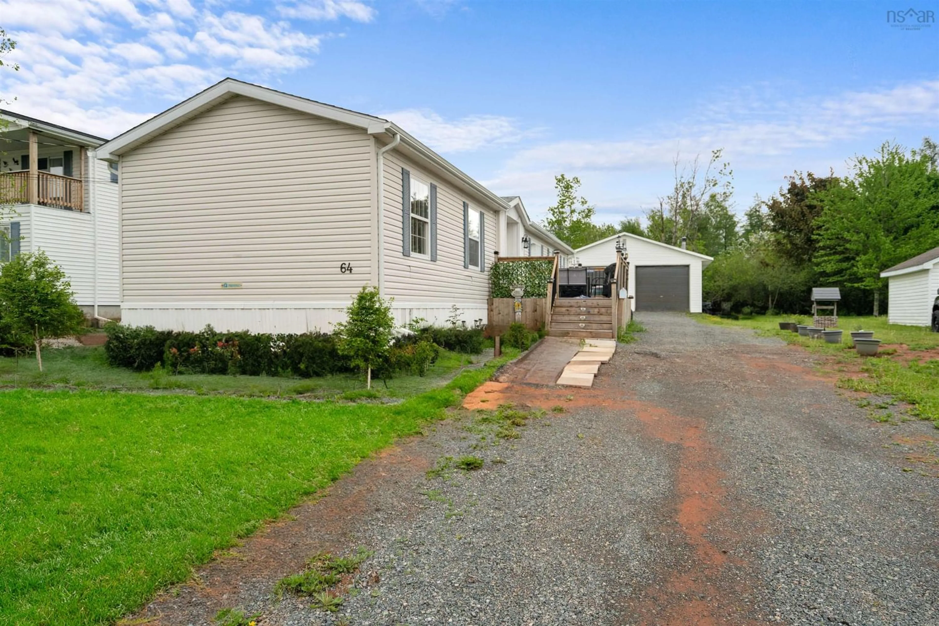 Frontside or backside of a home for 64 Hillcrest Ave, Bible Hill Nova Scotia B2N 4L3