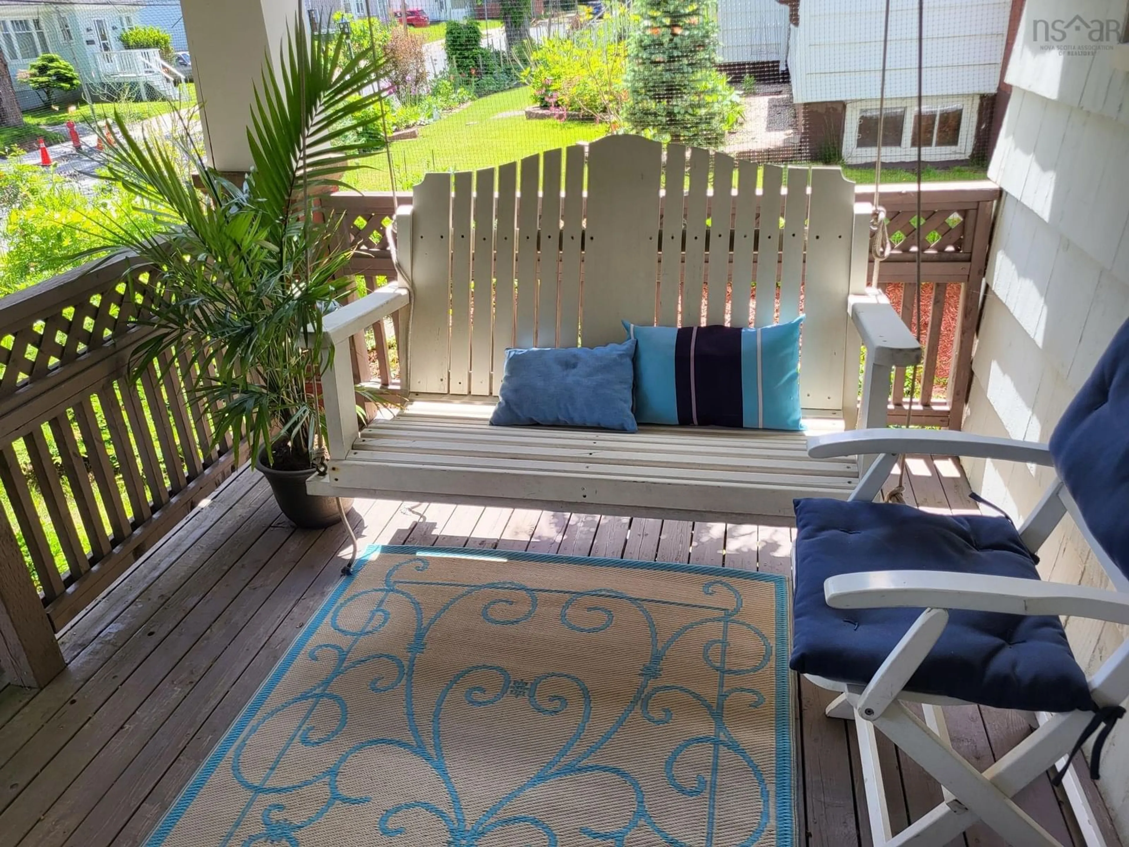 Balcony in the apartment for 148 Pleasant St, Truro Nova Scotia B2N 3S6