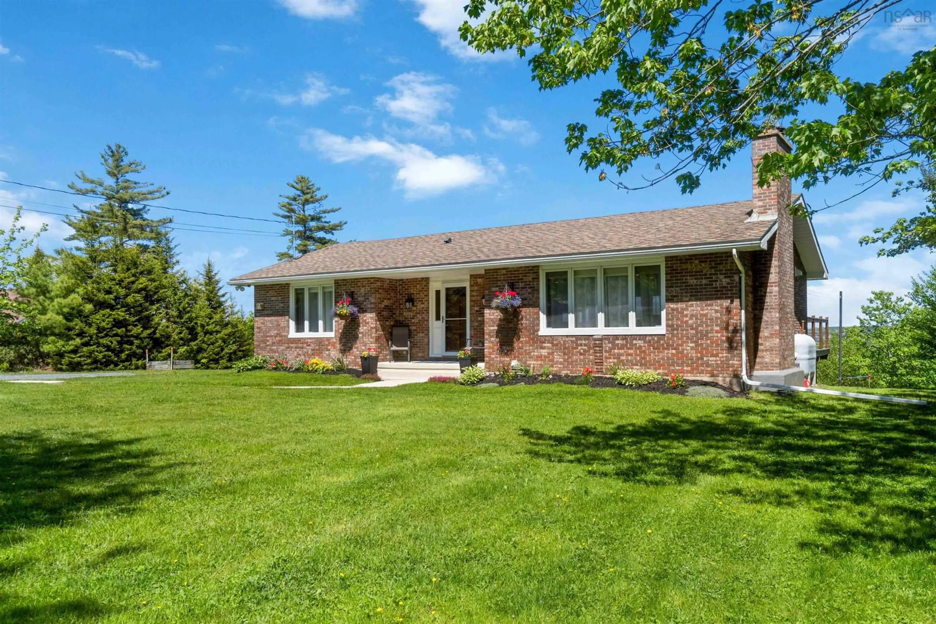 Home with brick exterior material for 11 Bernadette Lane, Porters Lake Nova Scotia B3E 0E1