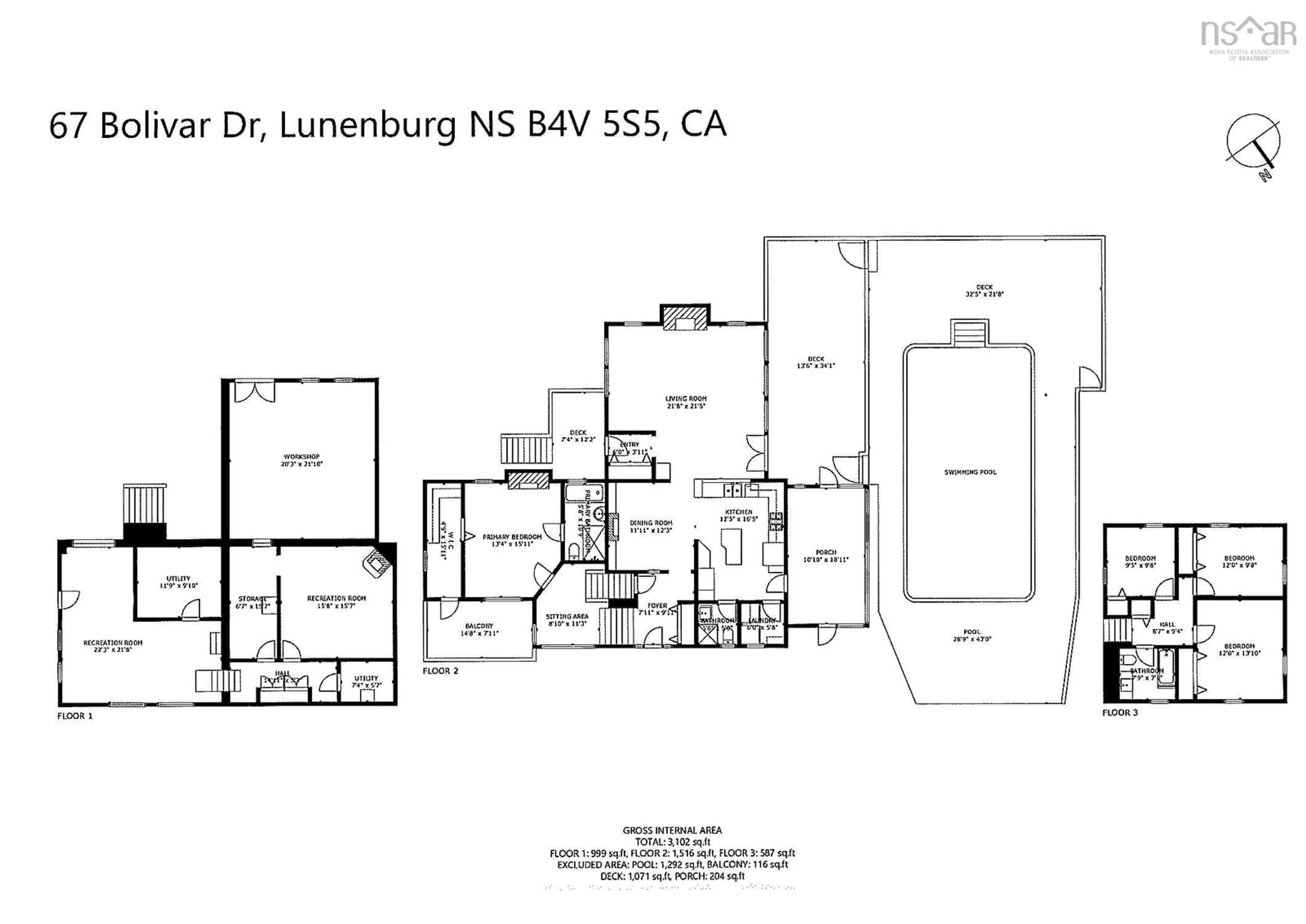 Floor plan for 67 Bolivar Dr, Dayspring Nova Scotia B4V 5S5