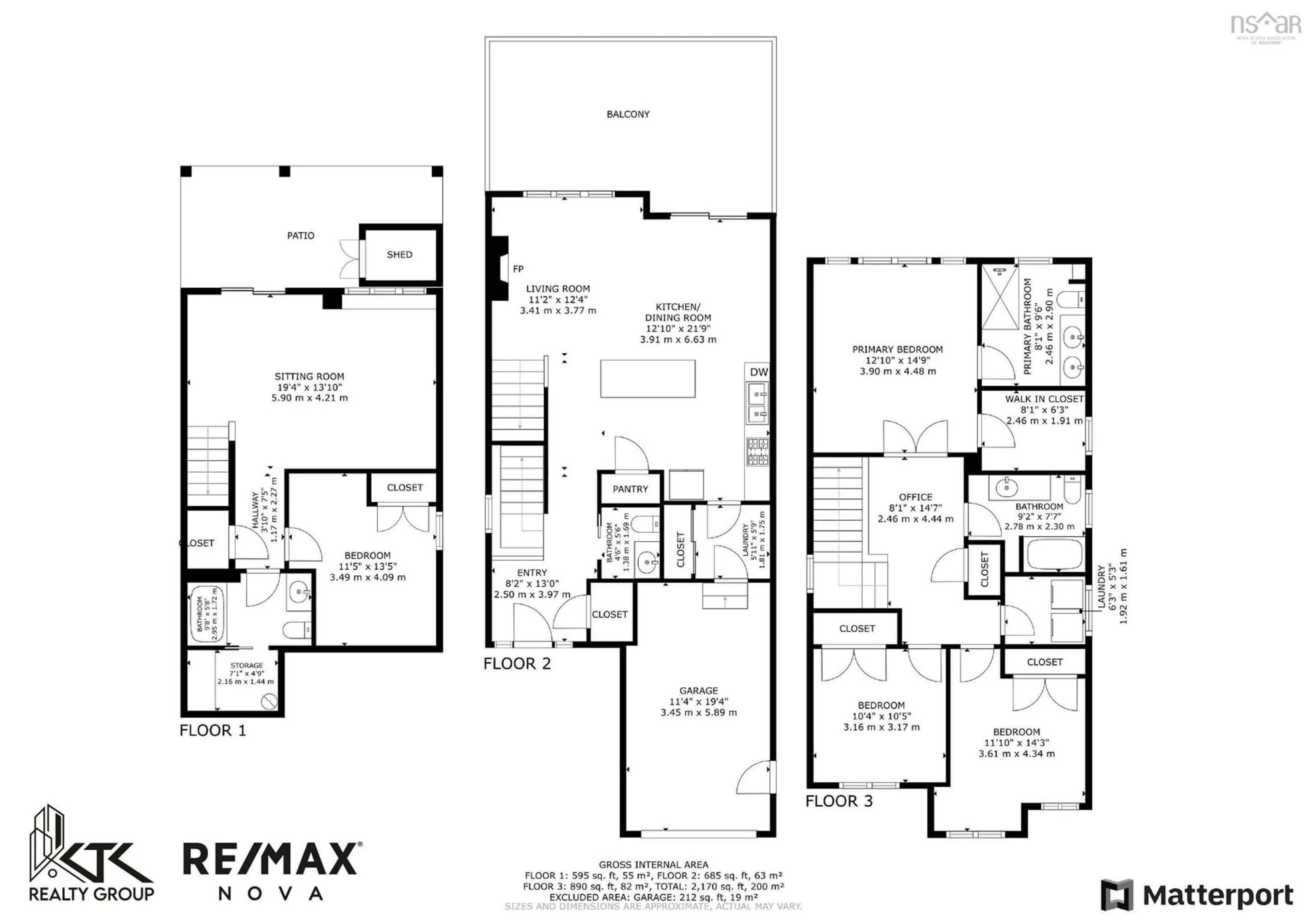 Floor plan for 11 Bristolton Ave, Bedford Nova Scotia B4B 0Z4