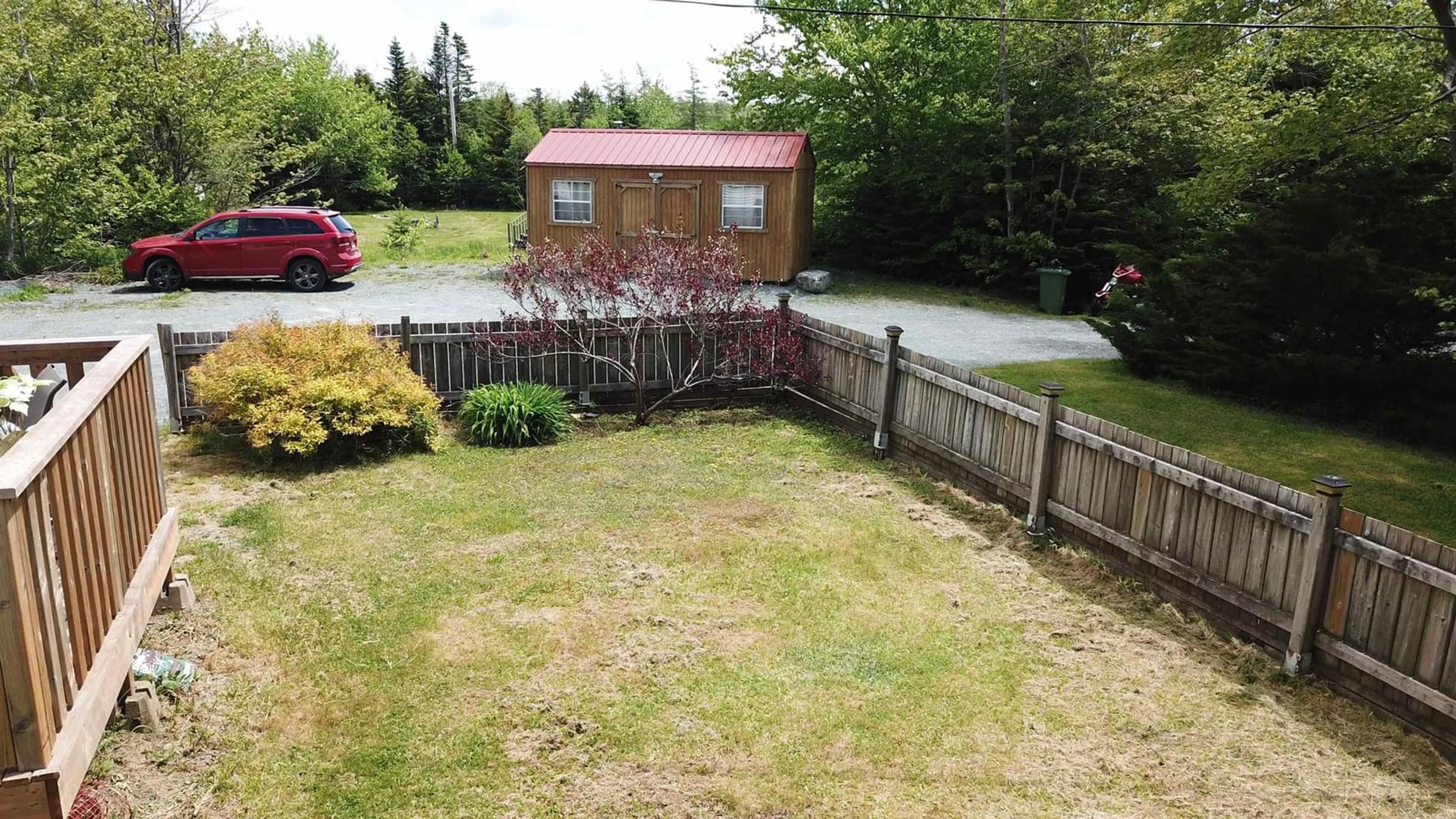 Fenced yard for 7043 Highway 7, Gaetz Brook Nova Scotia B0J 2L0