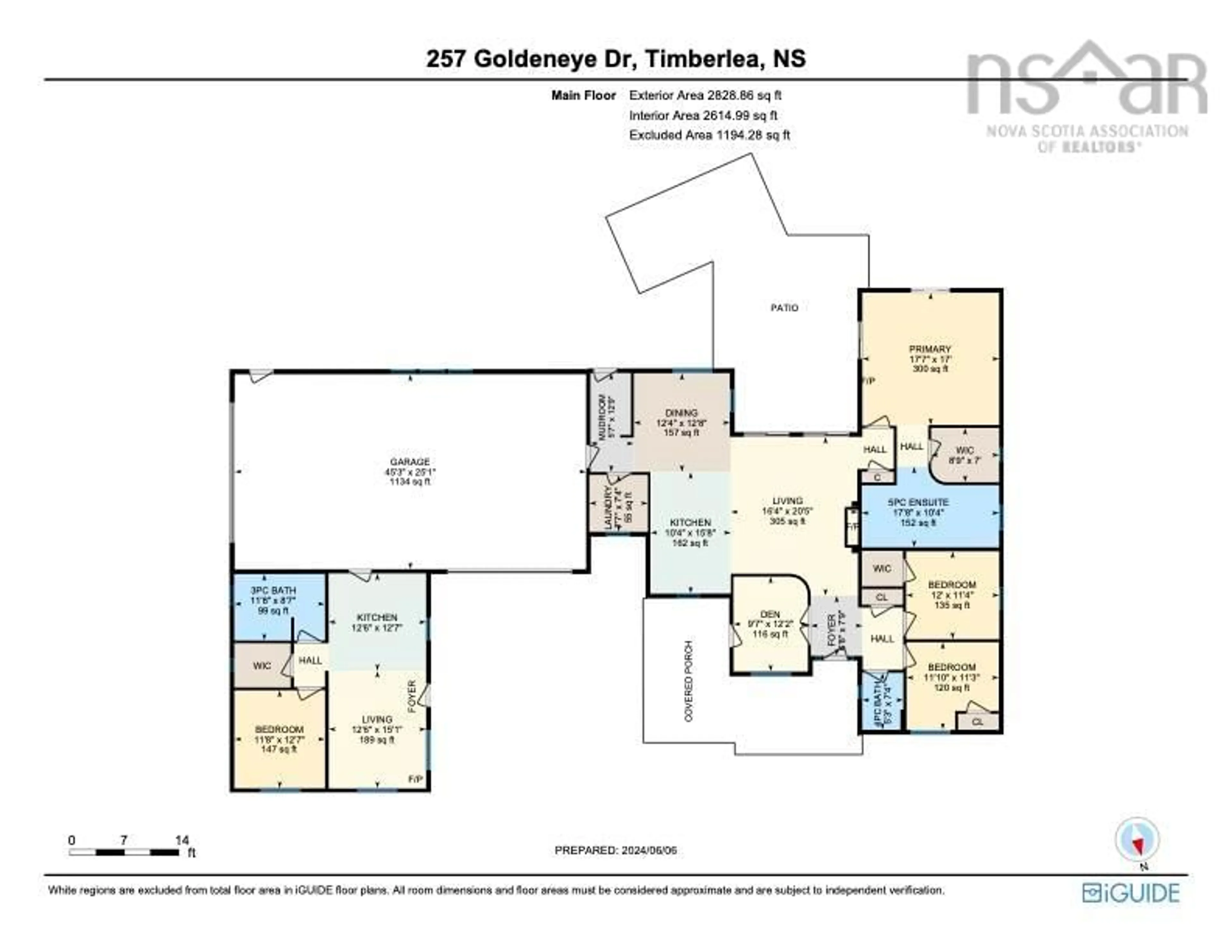 Floor plan for 257 Goldeneye Dr, Timberlea Nova Scotia B3T 0E7