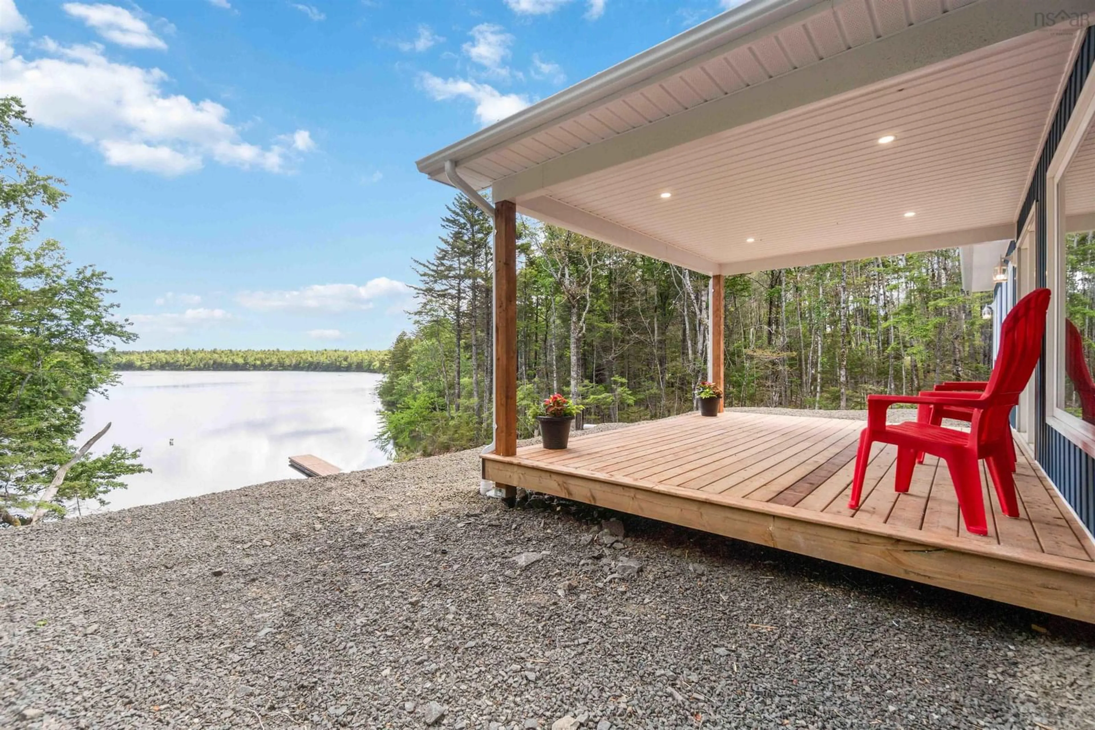 Patio for 1154 Ridge Rd, North Range Nova Scotia B0W 1H0