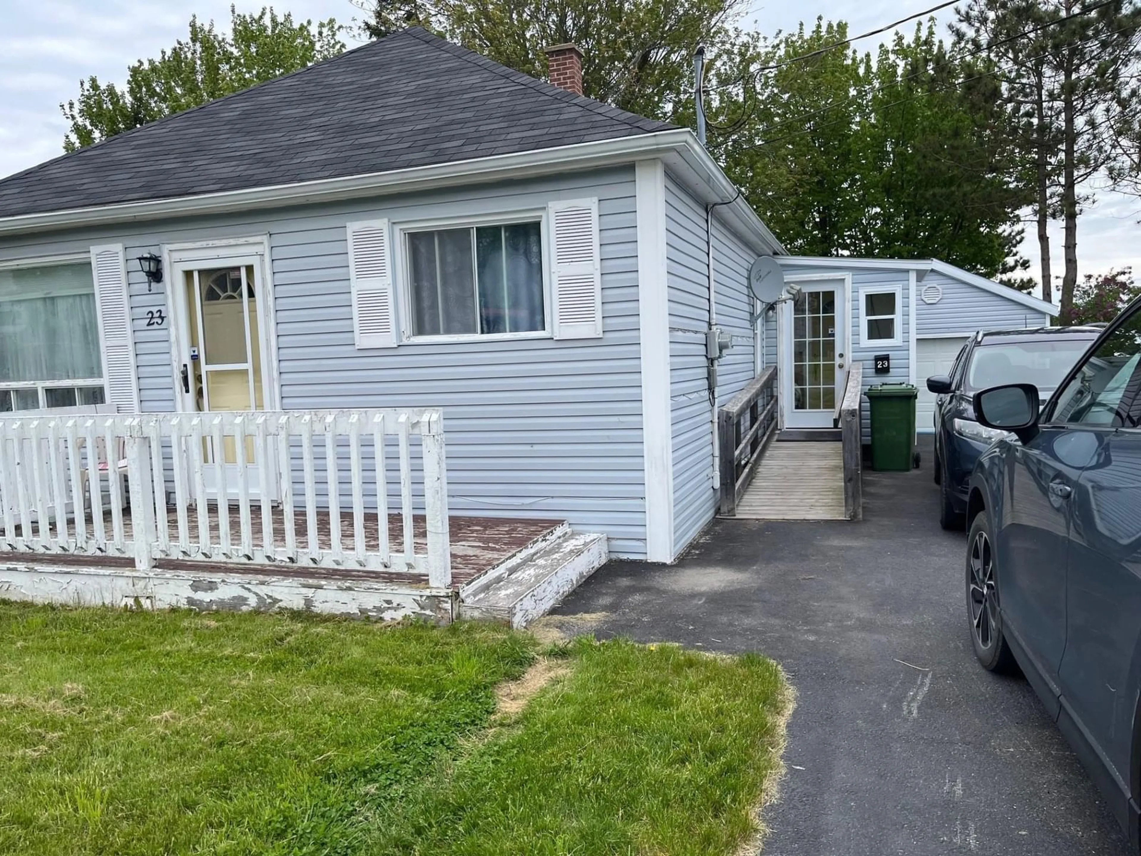 Frontside or backside of a home for 23 Young Ave, North Sydney Nova Scotia B2A 1Y7