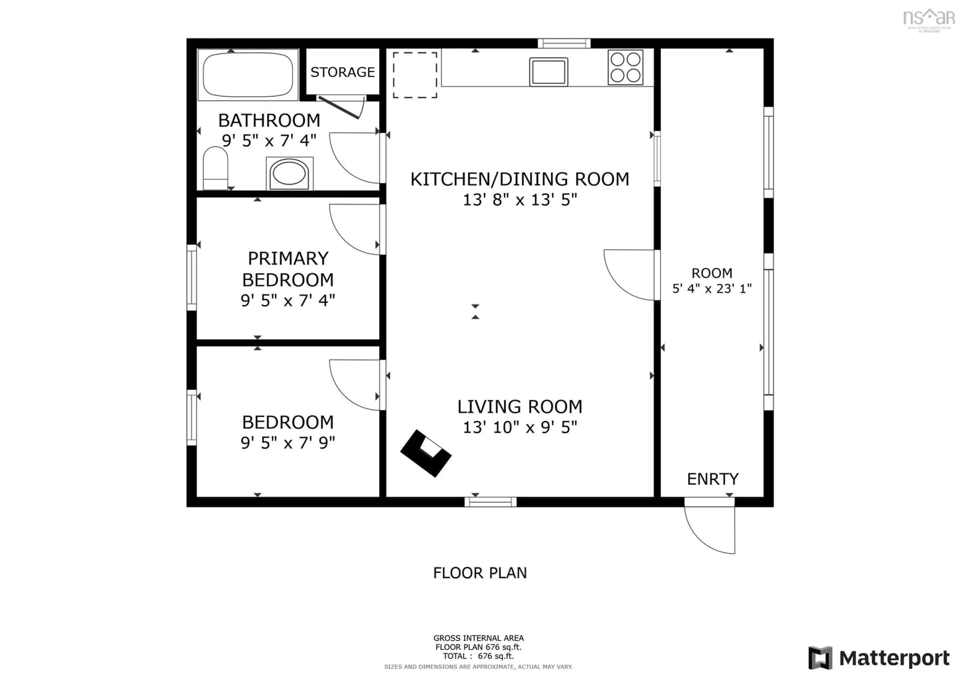 Floor plan for 280 Nuttby Acres Rd, Upper North River Nova Scotia B6L 6L6