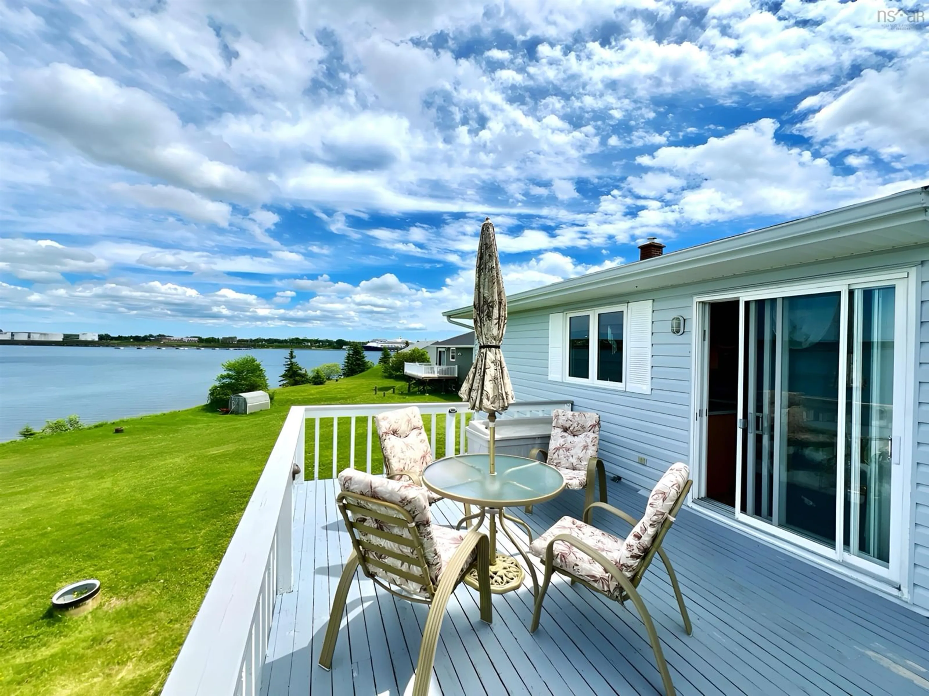 Patio for 964 Westmount Rd, Westmount Nova Scotia B1R 1C6