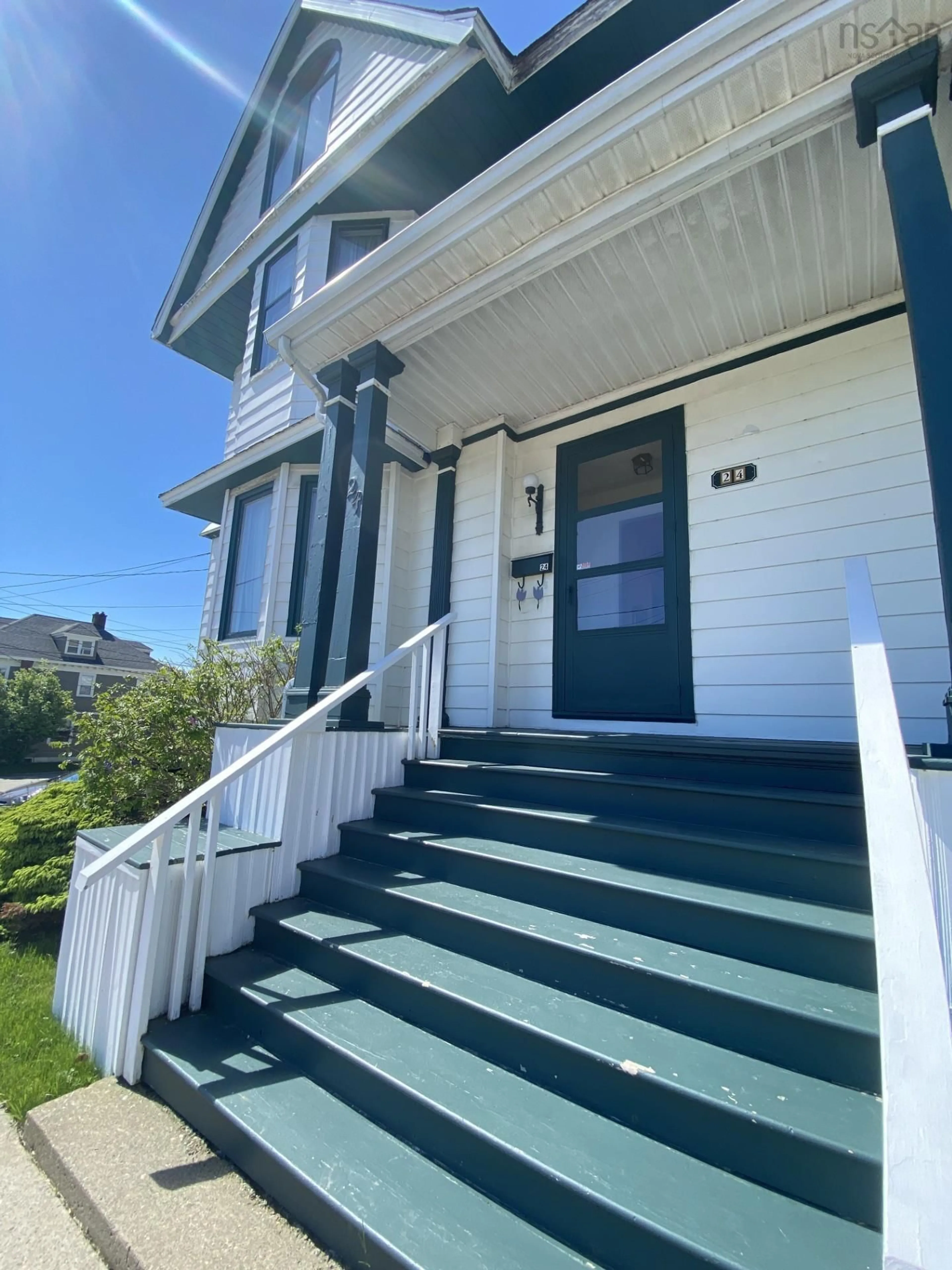 Frontside or backside of a home for 24 Archibald Ave, North Sydney Nova Scotia B2A 2W3