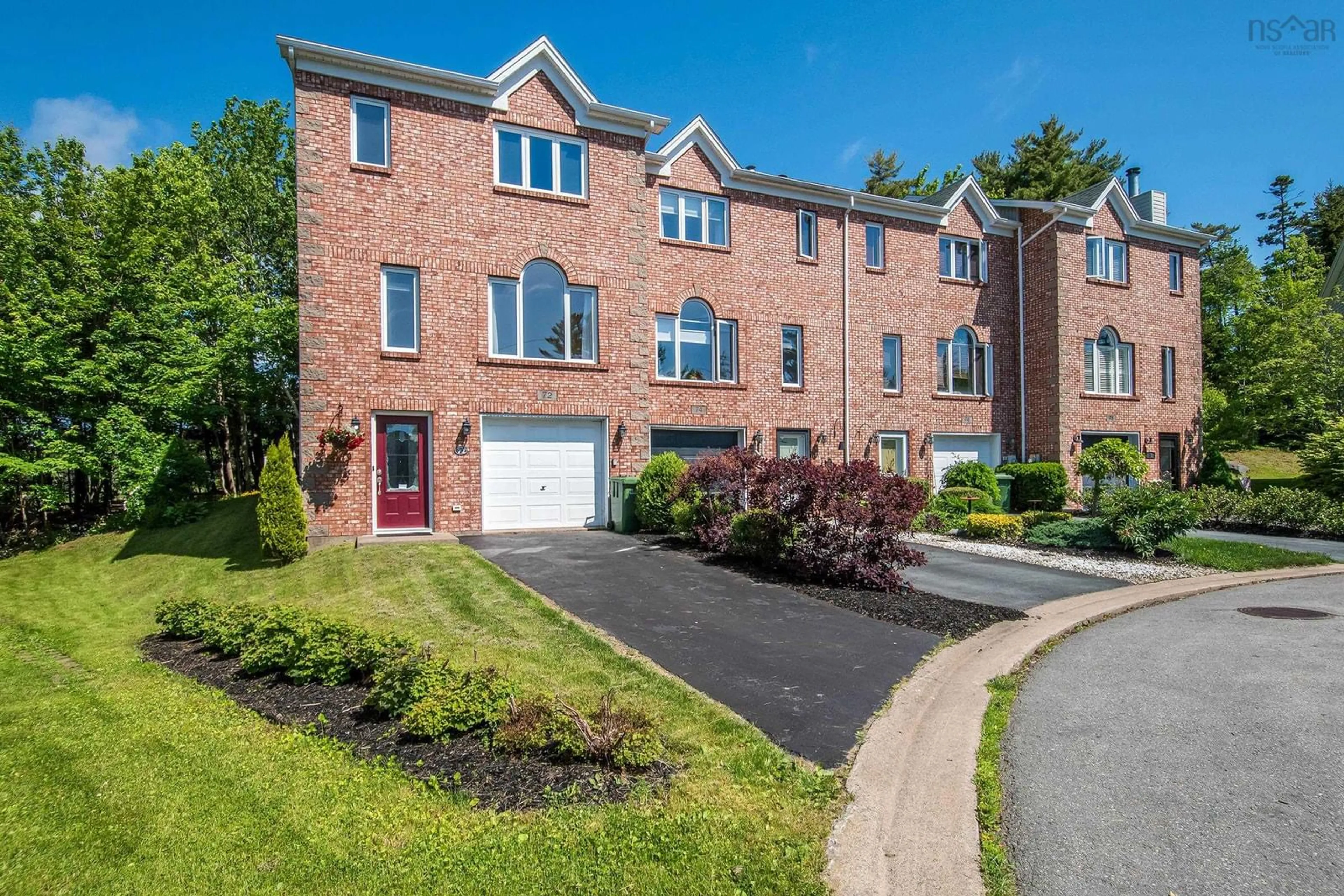 A pic from exterior of the house or condo for 72 Brookshire Crt, Bedford Nova Scotia B4W 4E2