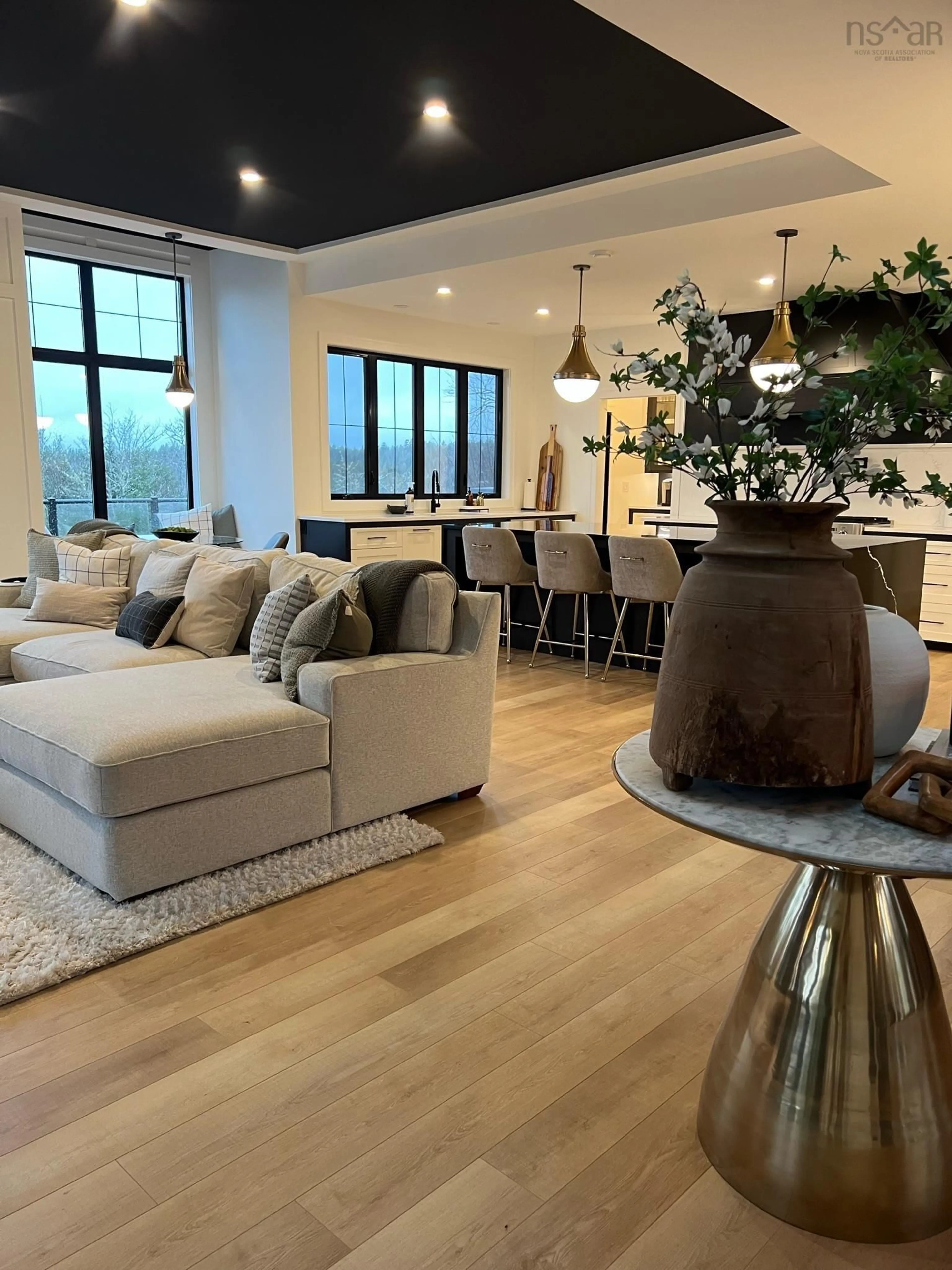 Living room, wood floors for Timber Lane #32, Middle Sackville Nova Scotia B4E 0N5