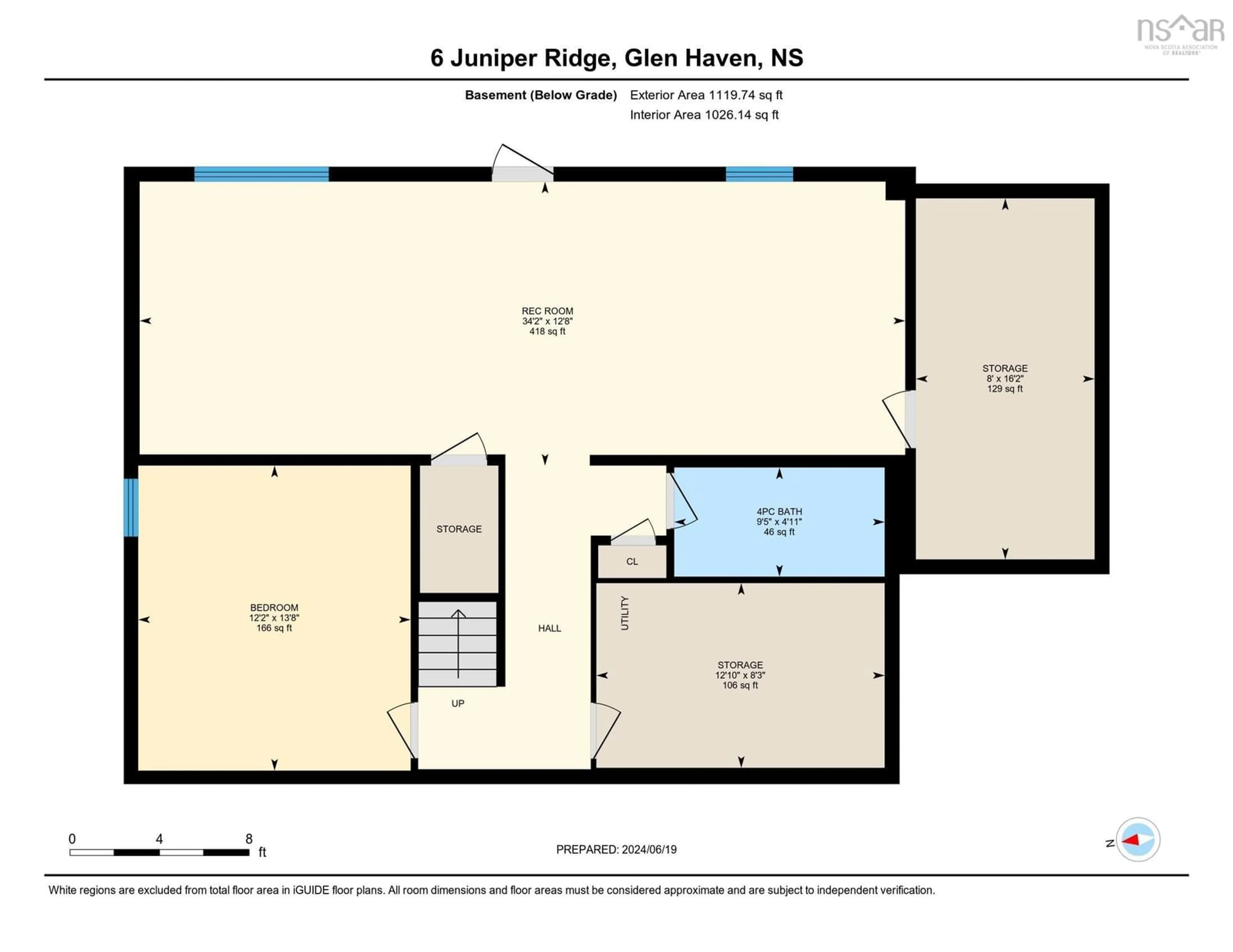 Floor plan for 6 Juniper Ridge, Glen Haven Nova Scotia B3Z 2V8