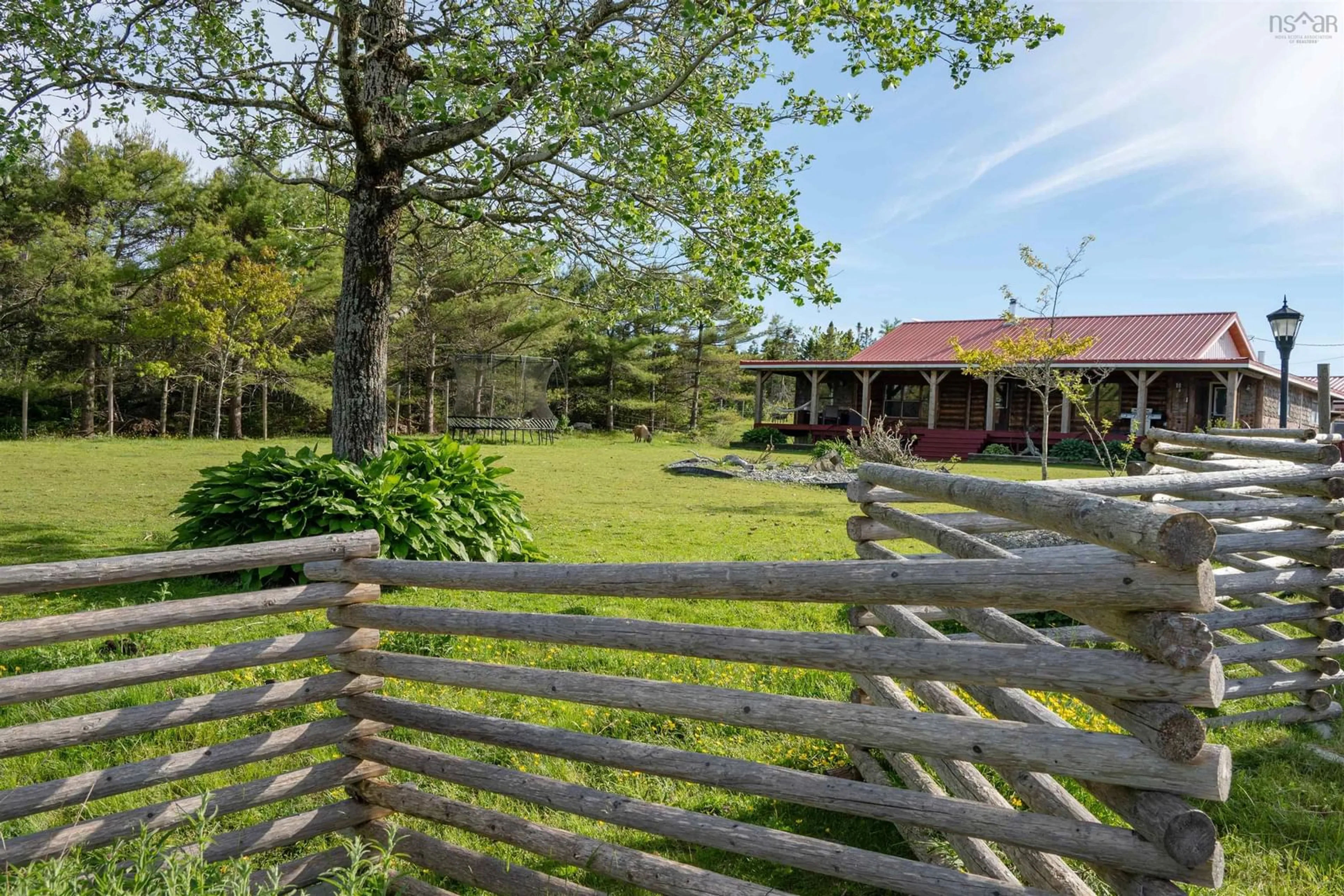 Fenced yard for 246 Coopers Rd, Tangier Nova Scotia B0J 3H0