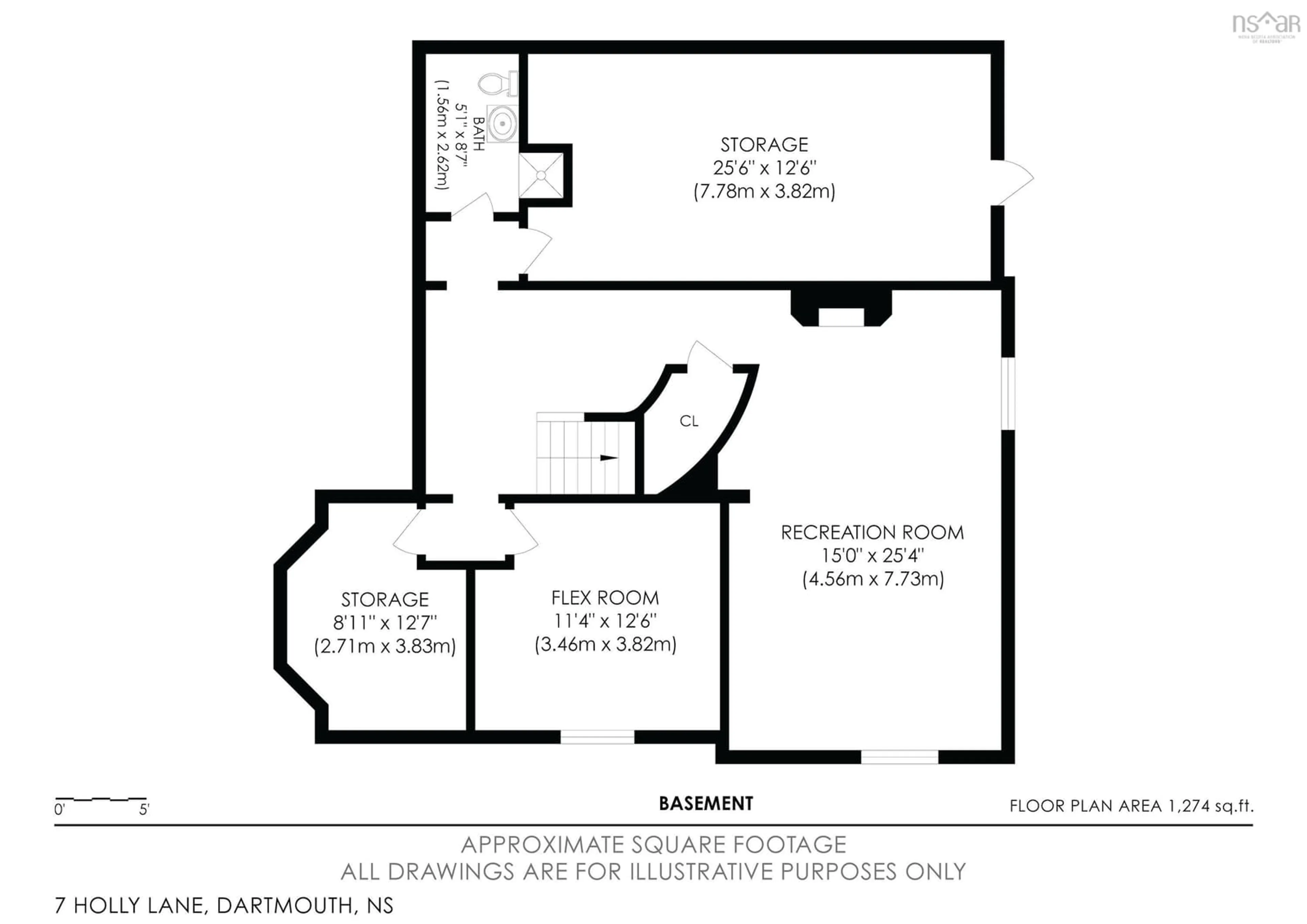 Floor plan for 7 Holly Lane, Dartmouth Nova Scotia B2X 3S1