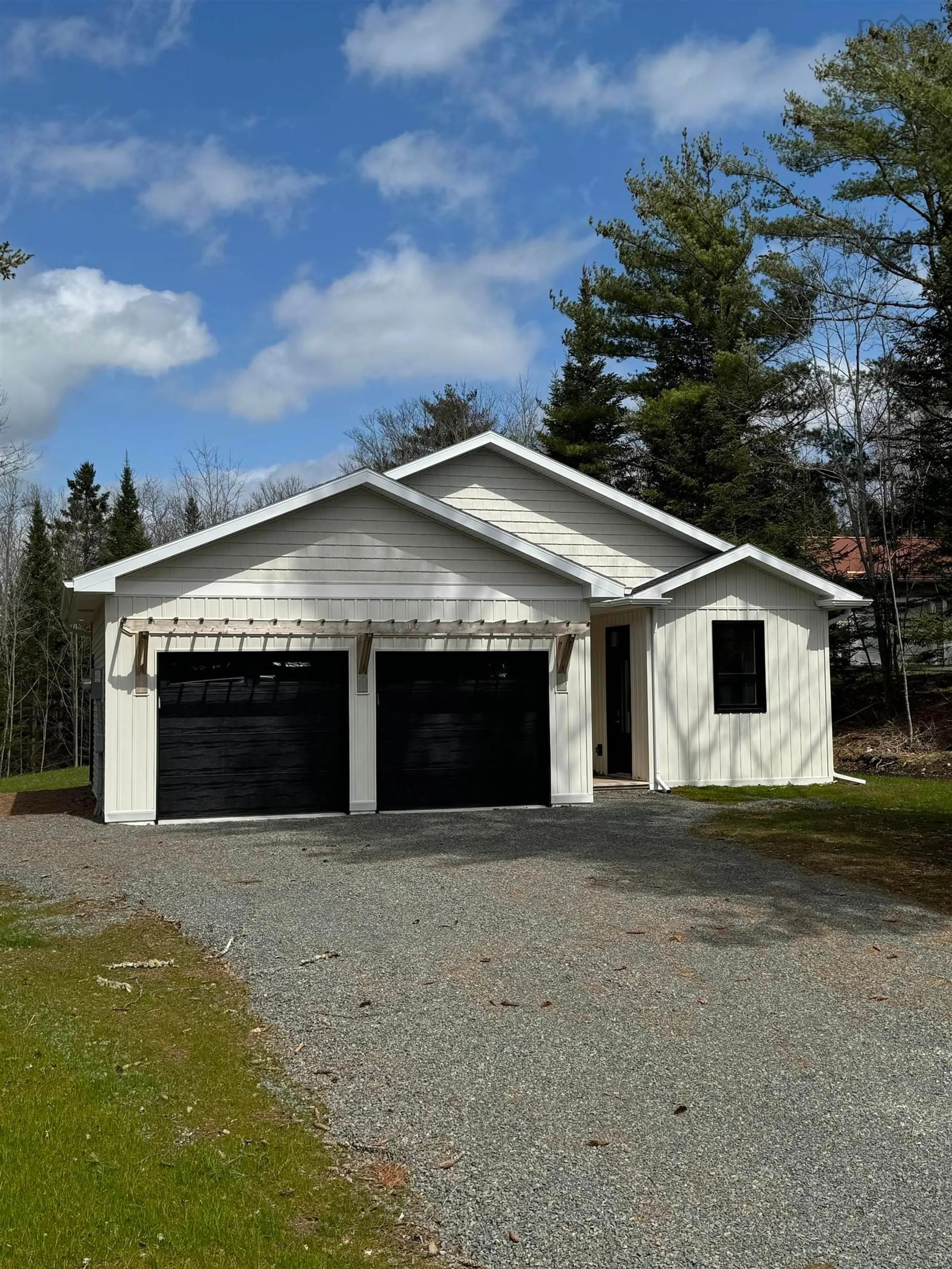 Home with vinyl exterior material for 59 Muir Dr, Ellershouse Nova Scotia B0N 1L0